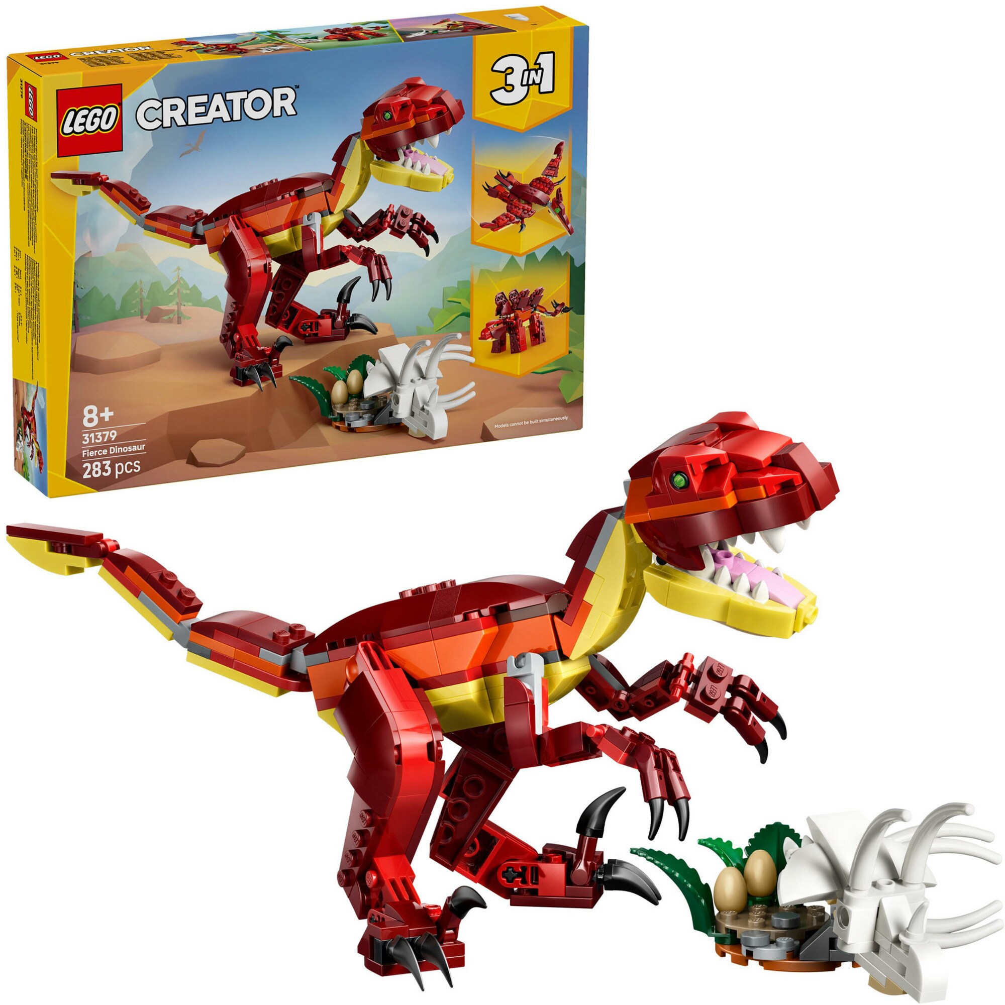 LEGO Konstruktionsspielzeug Creator 3-in-1 Wilder Dinosaurier - Bild 1
