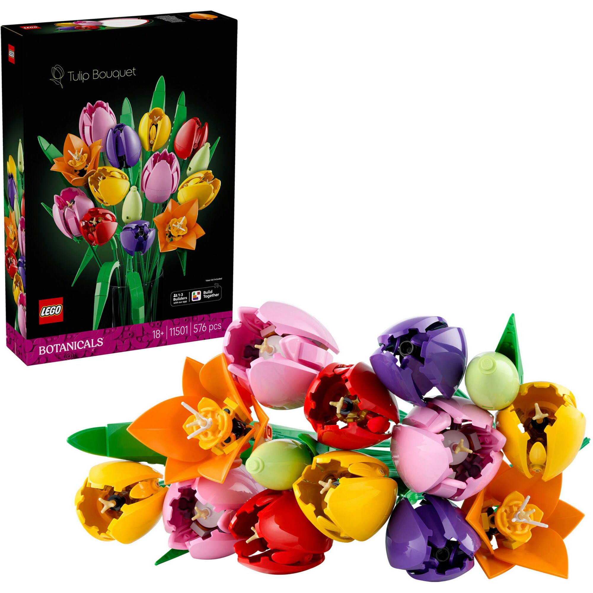 LEGO Konstruktionsspielzeug Botanicals Tulpenstrau&szlig; - Bild 1