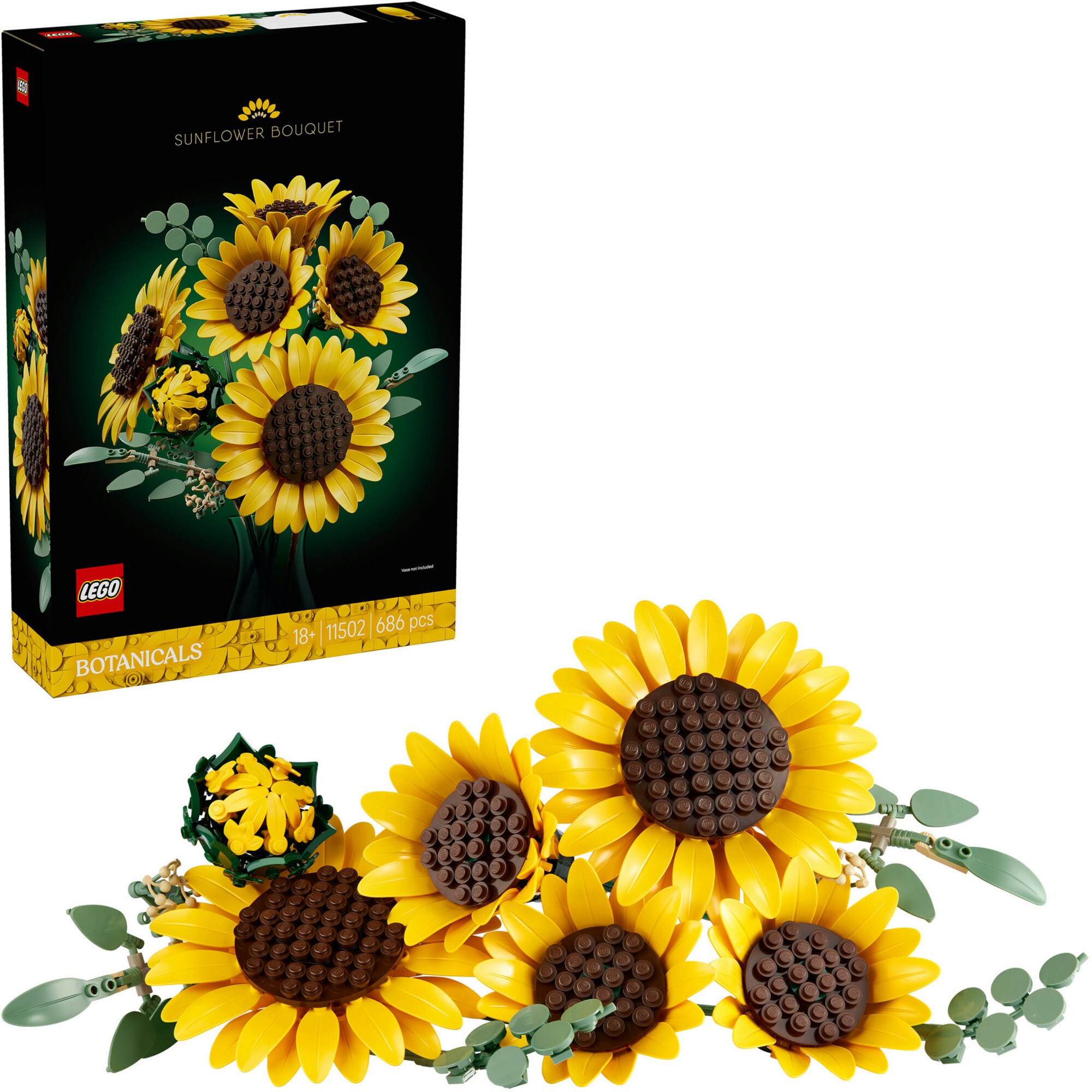 LEGO Konstruktionsspielzeug Botanicals Sonnenblumen - Bild 1