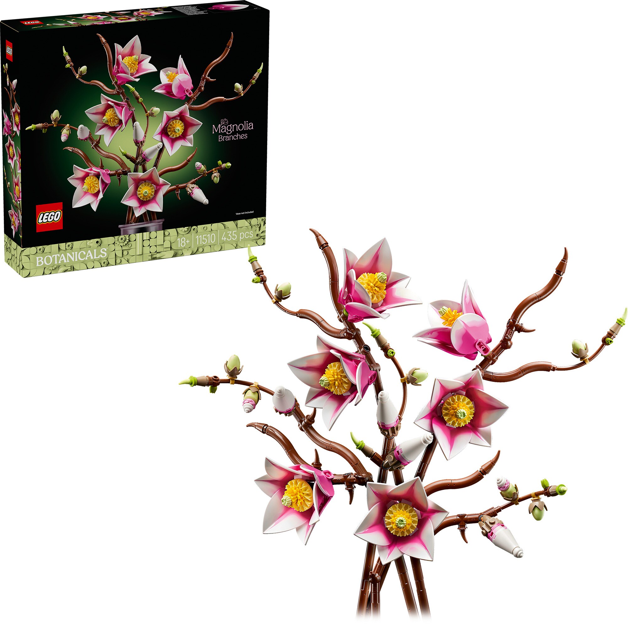 LEGO Konstruktionsspielzeug Botanicals Magnolienzweige - Bild 1