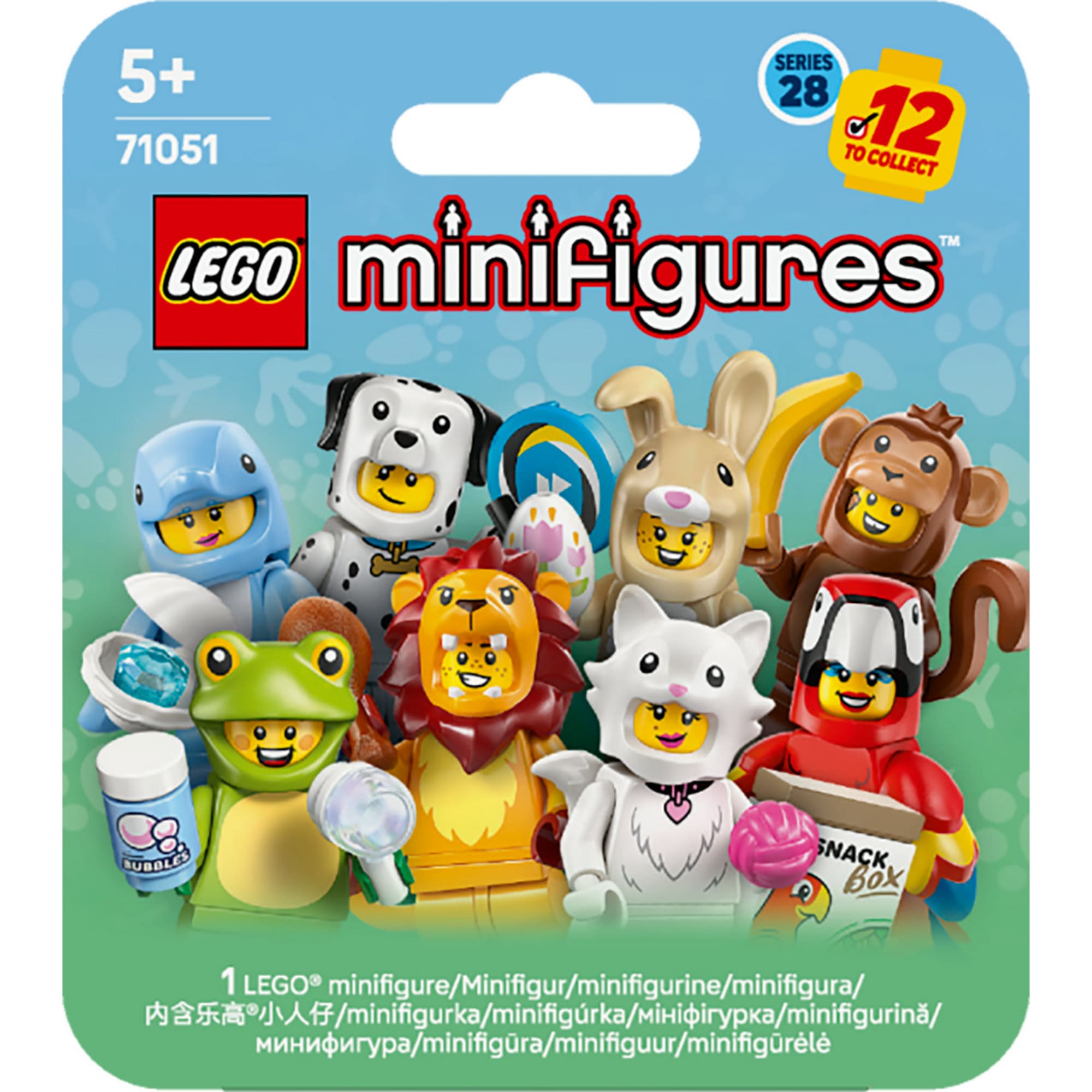 LEGO Konstruktionsspielzeug Minifigures Tiere Serie 28 - Bild 1