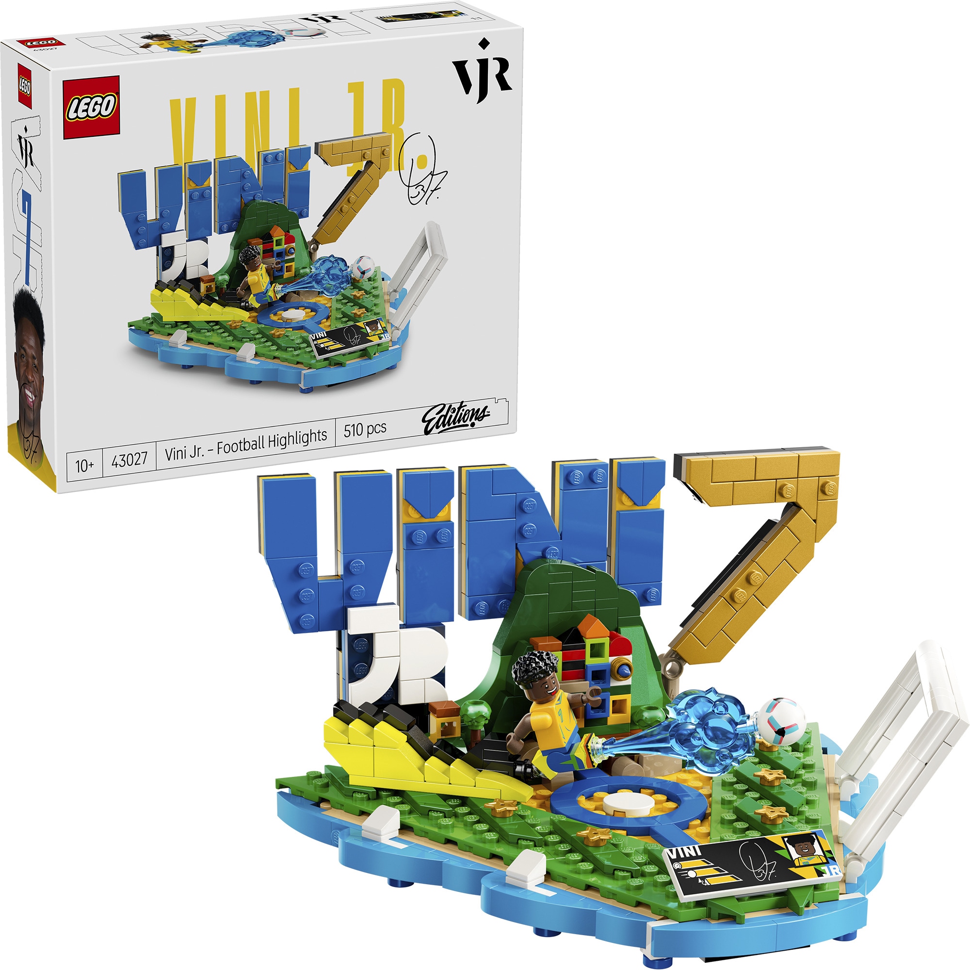 LEGO Konstruktionsspielzeug Editions Vini Jr. - Fu&szlig;ball-Highlights - Bild 1