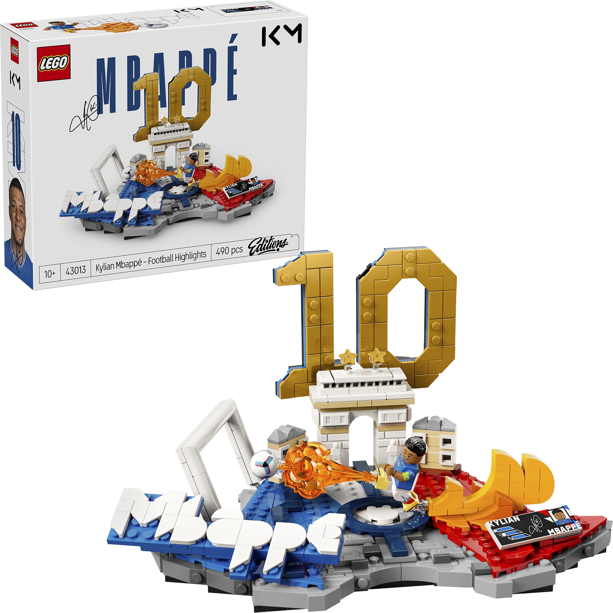 LEGO Konstruktionsspielzeug Editions Kylian Mbapp&eacute; - Fu&szlig;ball-Highlights - Bild 1