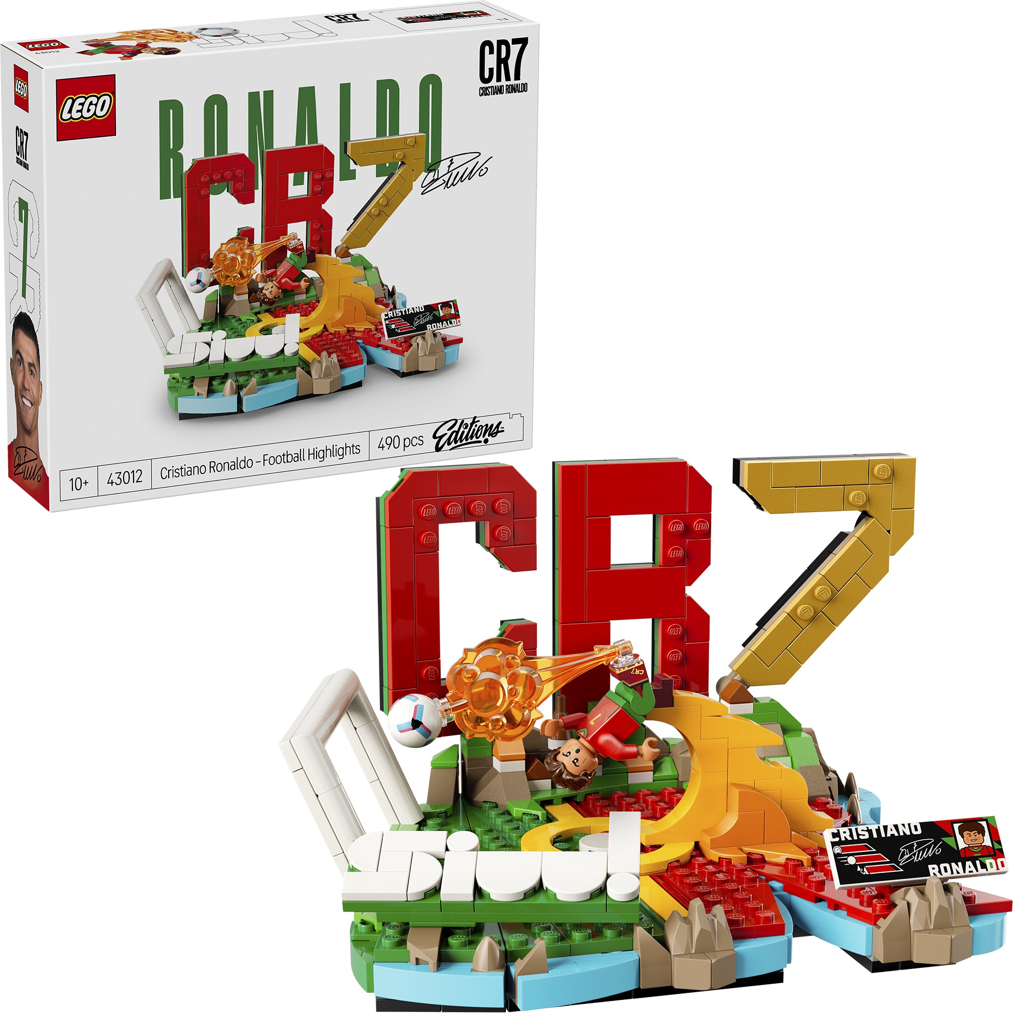LEGO Konstruktionsspielzeug Editions Cristiano Ronaldo - Fu&szlig;ball-Highlights - Bild 1