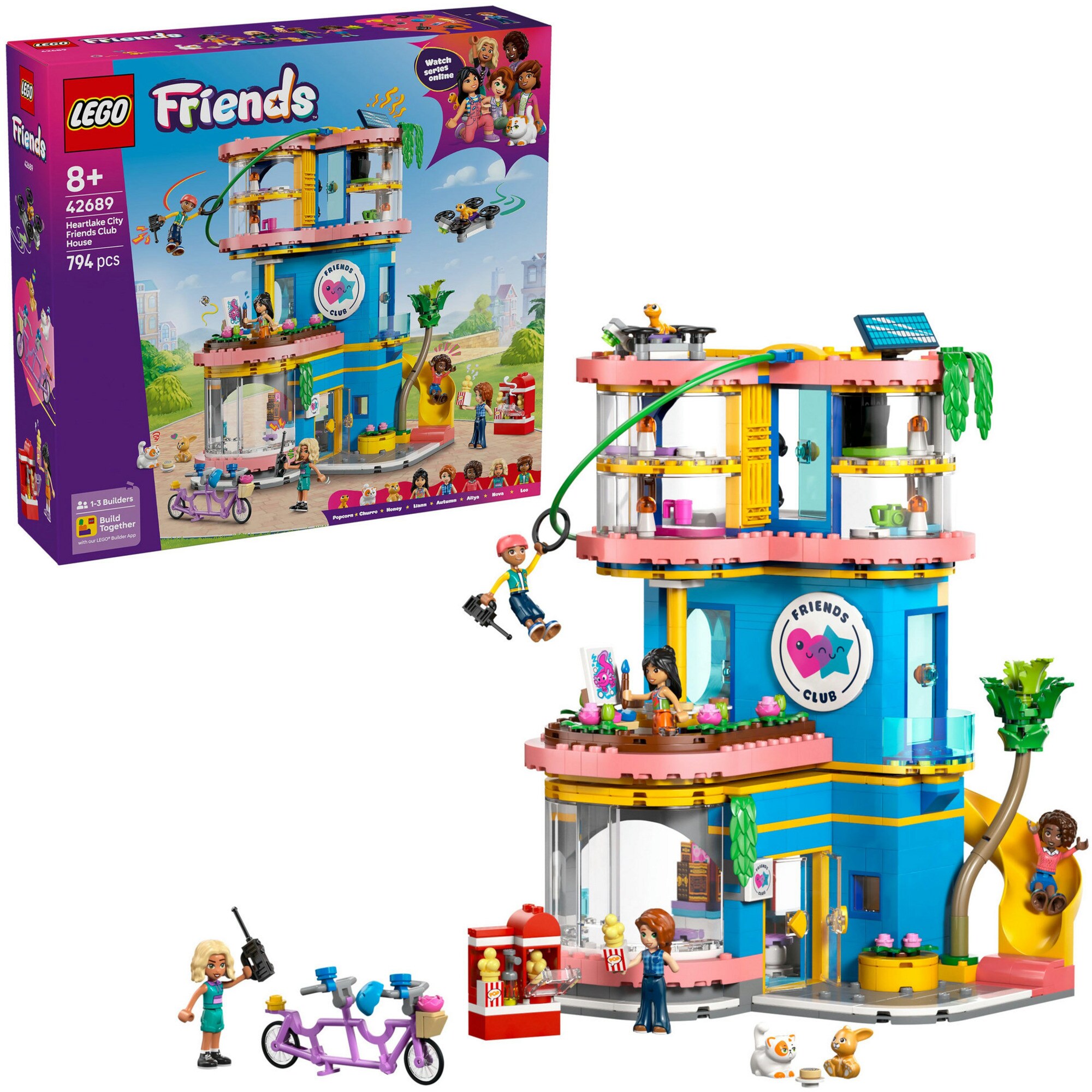 LEGO Konstruktionsspielzeug Friends Heartlake City Freundschafts-Clubhaus - Bild 1