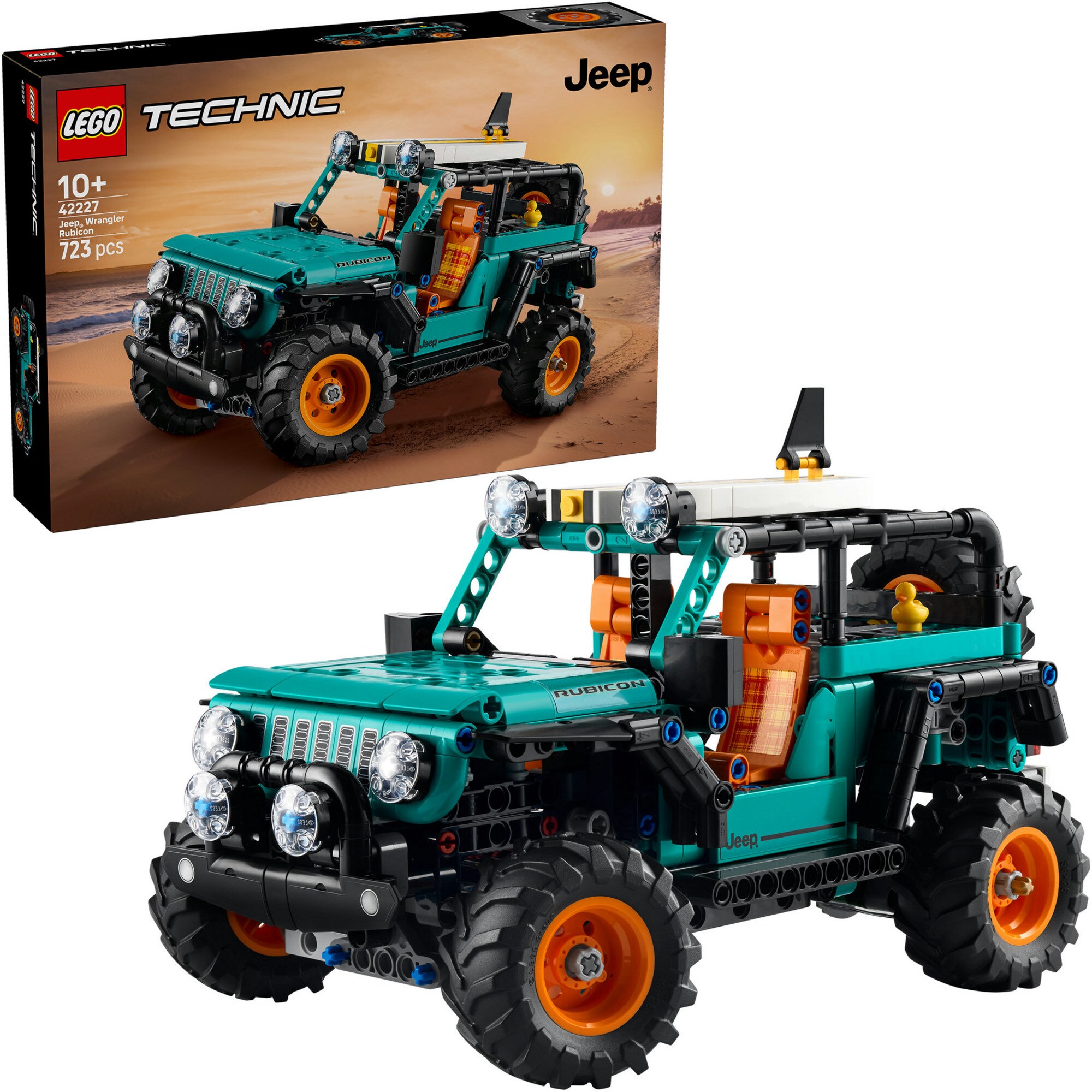 LEGO Konstruktionsspielzeug Technic Jeep Wrangler Rubicon Gel&auml;ndewagen - Bild 1