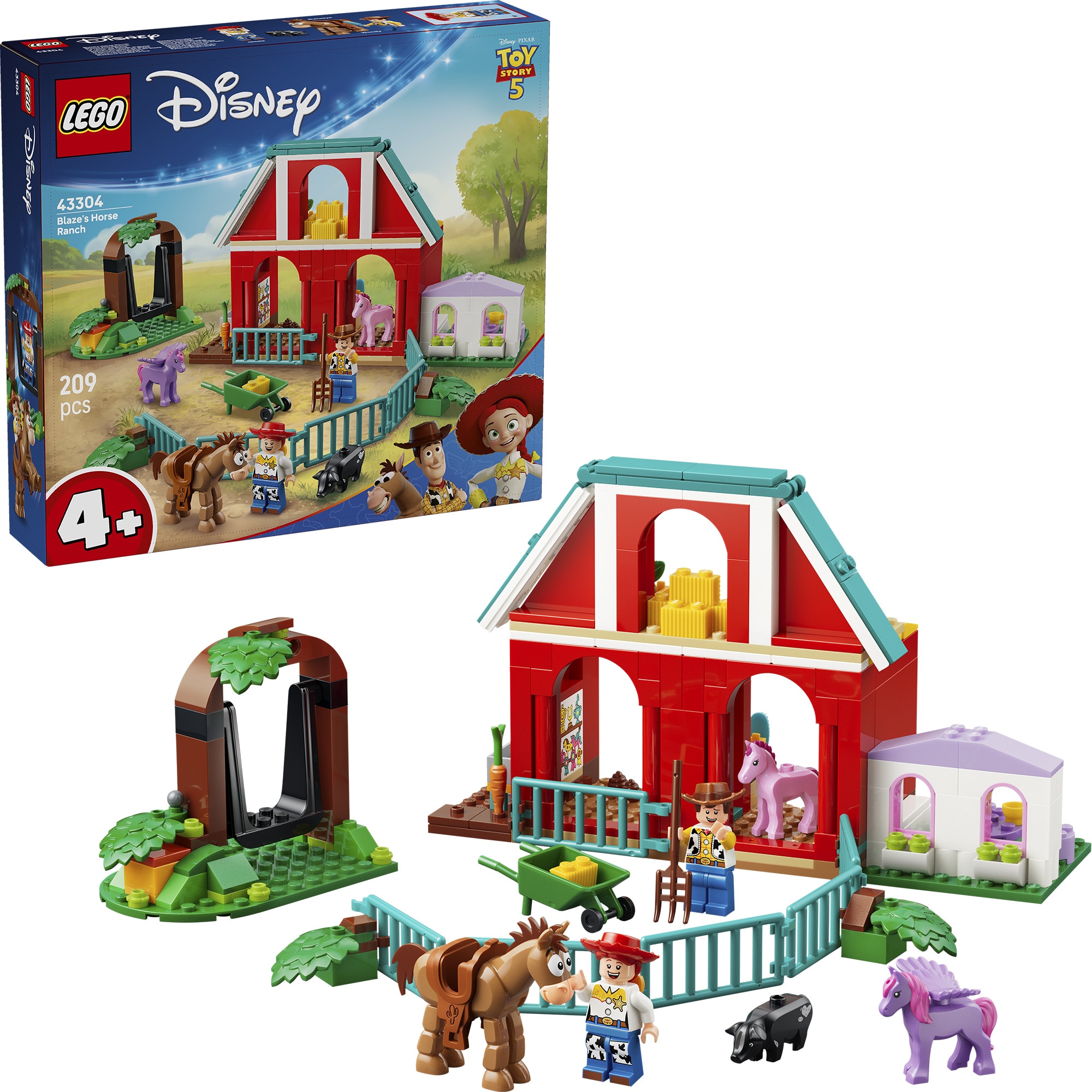 LEGO Konstruktionsspielzeug Disney Pixar Blazes Pferderanch - Bild 1