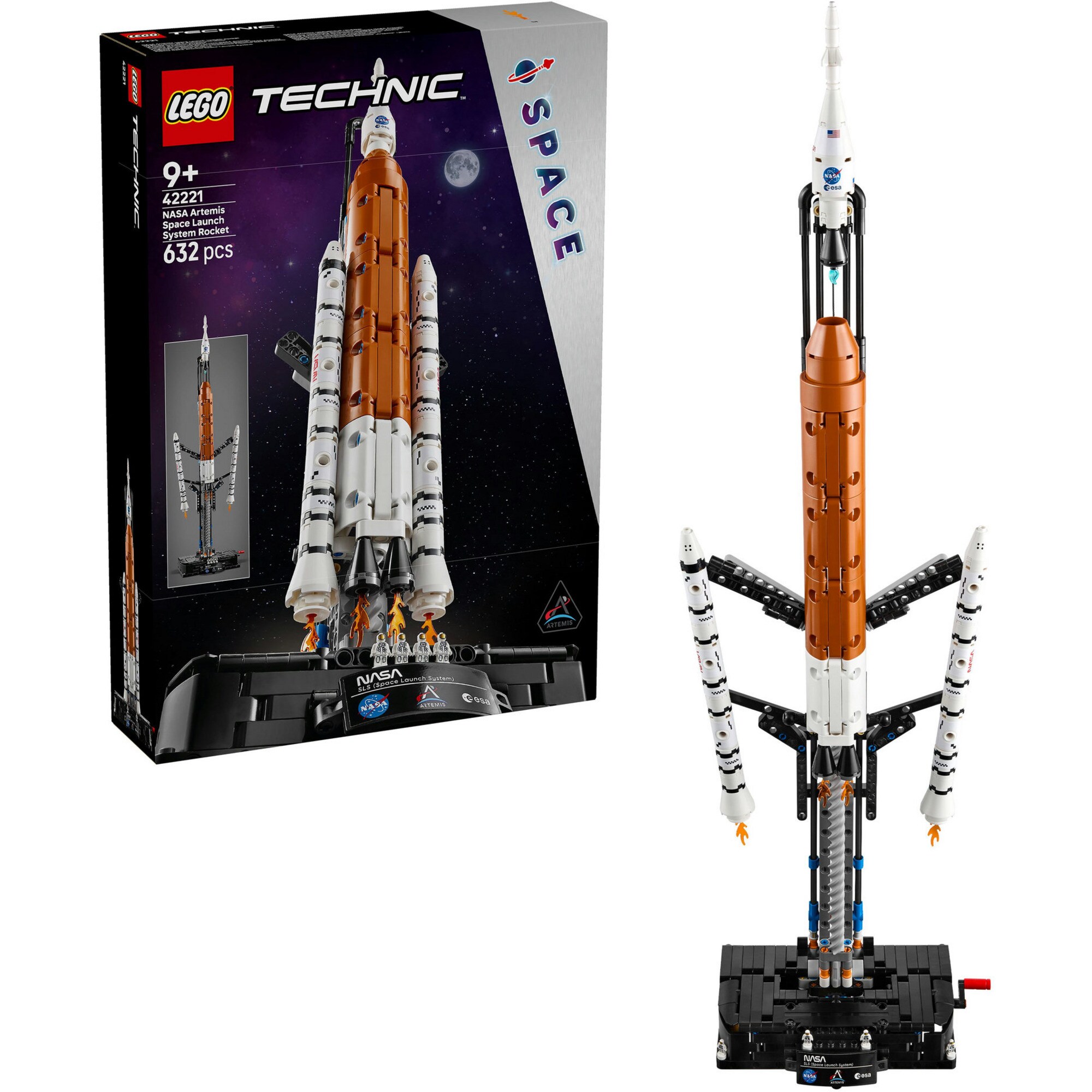 LEGO Konstruktionsspielzeug Technic NASA Artemis SLS-Schwerlastrakete - Bild 1