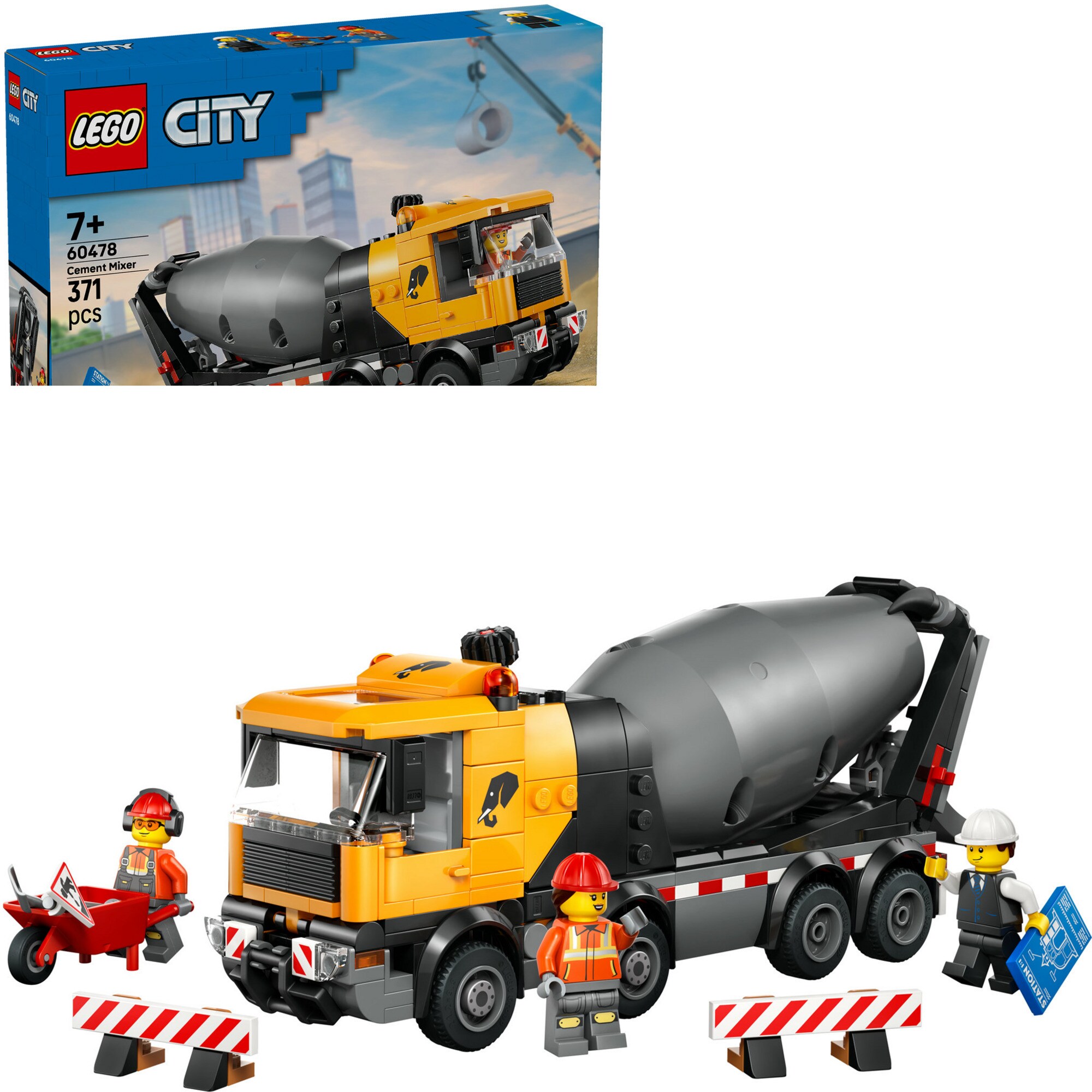 LEGO Konstruktionsspielzeug City Betonmischer - Bild 1