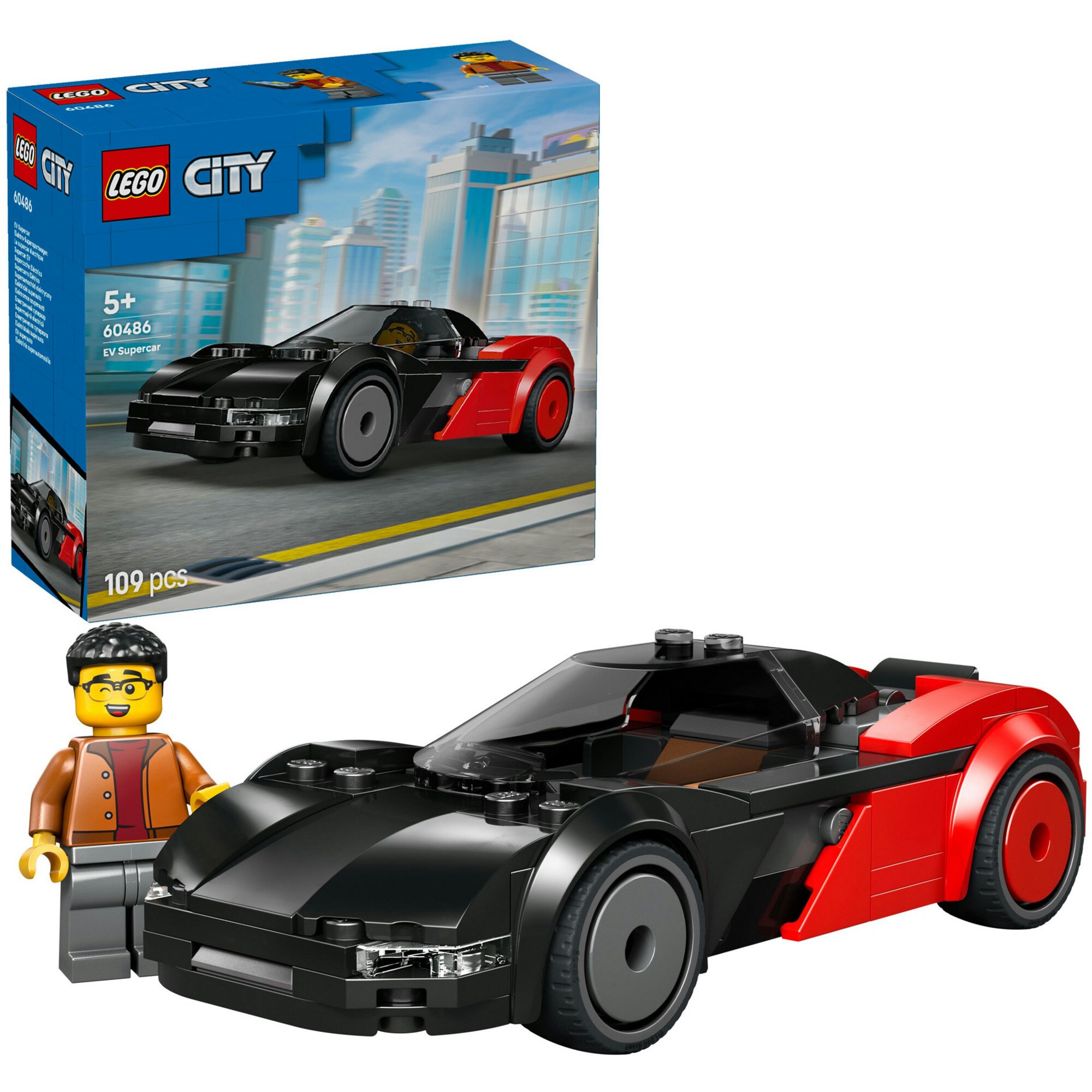 LEGO Konstruktionsspielzeug City Elektro-Supersportwagen - Bild 1