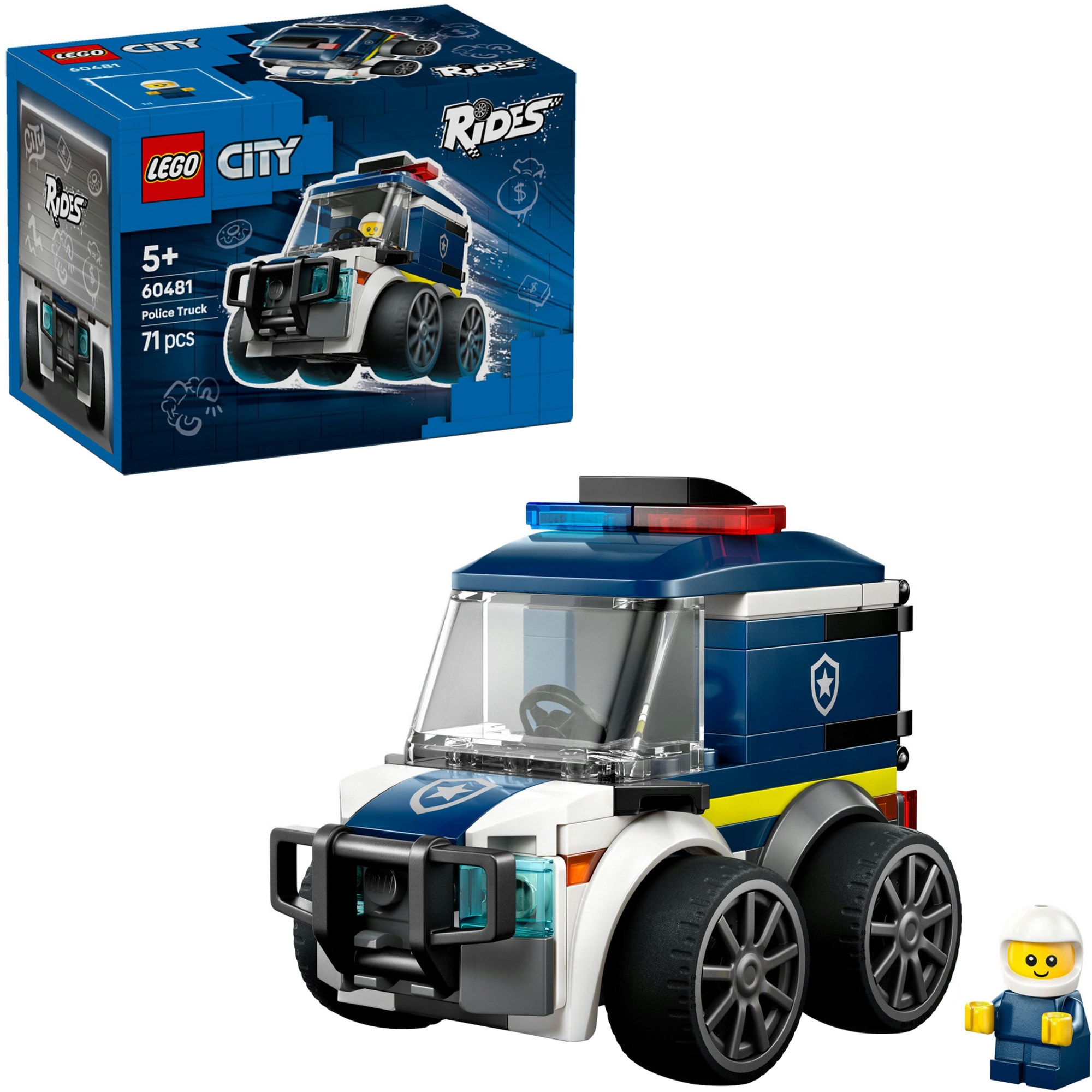 LEGO Konstruktionsspielzeug City Coole Flitzer - Polizei-Truck - Bild 1