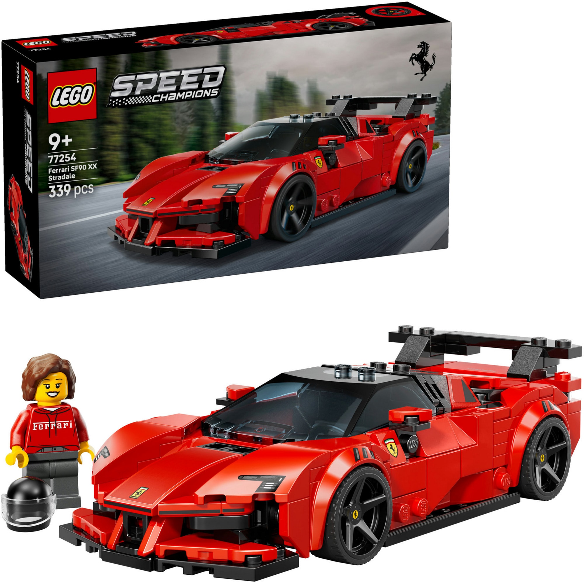 LEGO Konstruktionsspielzeug Speed Champions Ferrari SF90 XX Stradale Sportwagen - Bild 1