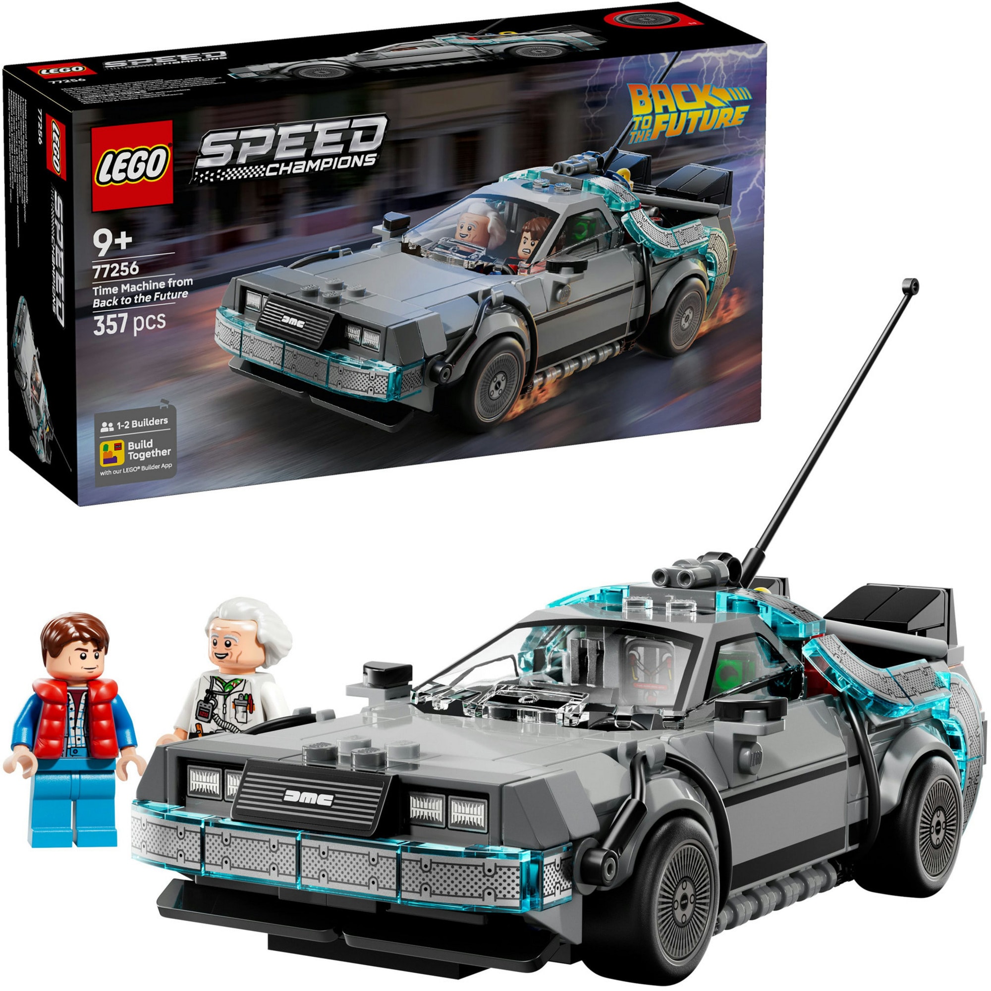 LEGO Konstruktionsspielzeug Speed Champions Zeitmaschine aus Zur&uuml;ck in die Zukunft - Bild 1