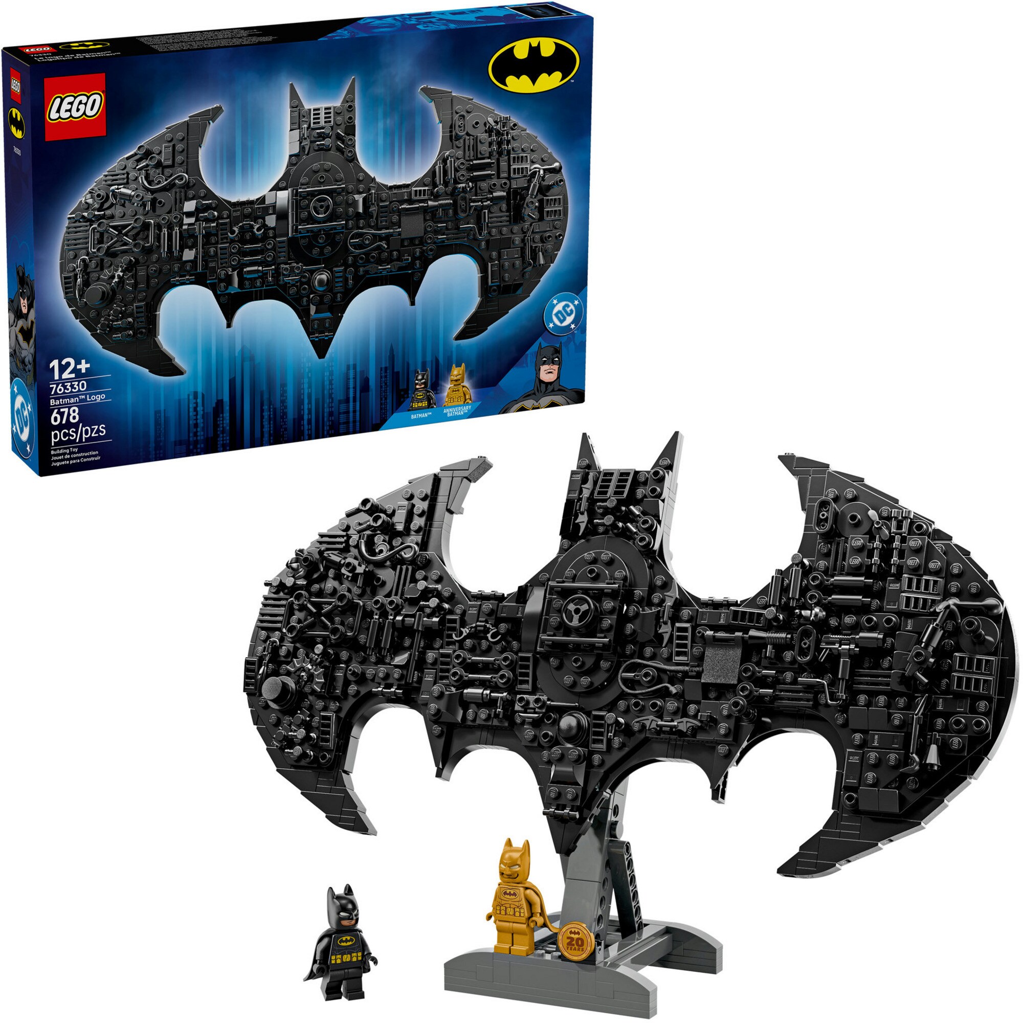 LEGO Konstruktionsspielzeug DC Super Heroes Batman Logo - Bild 1