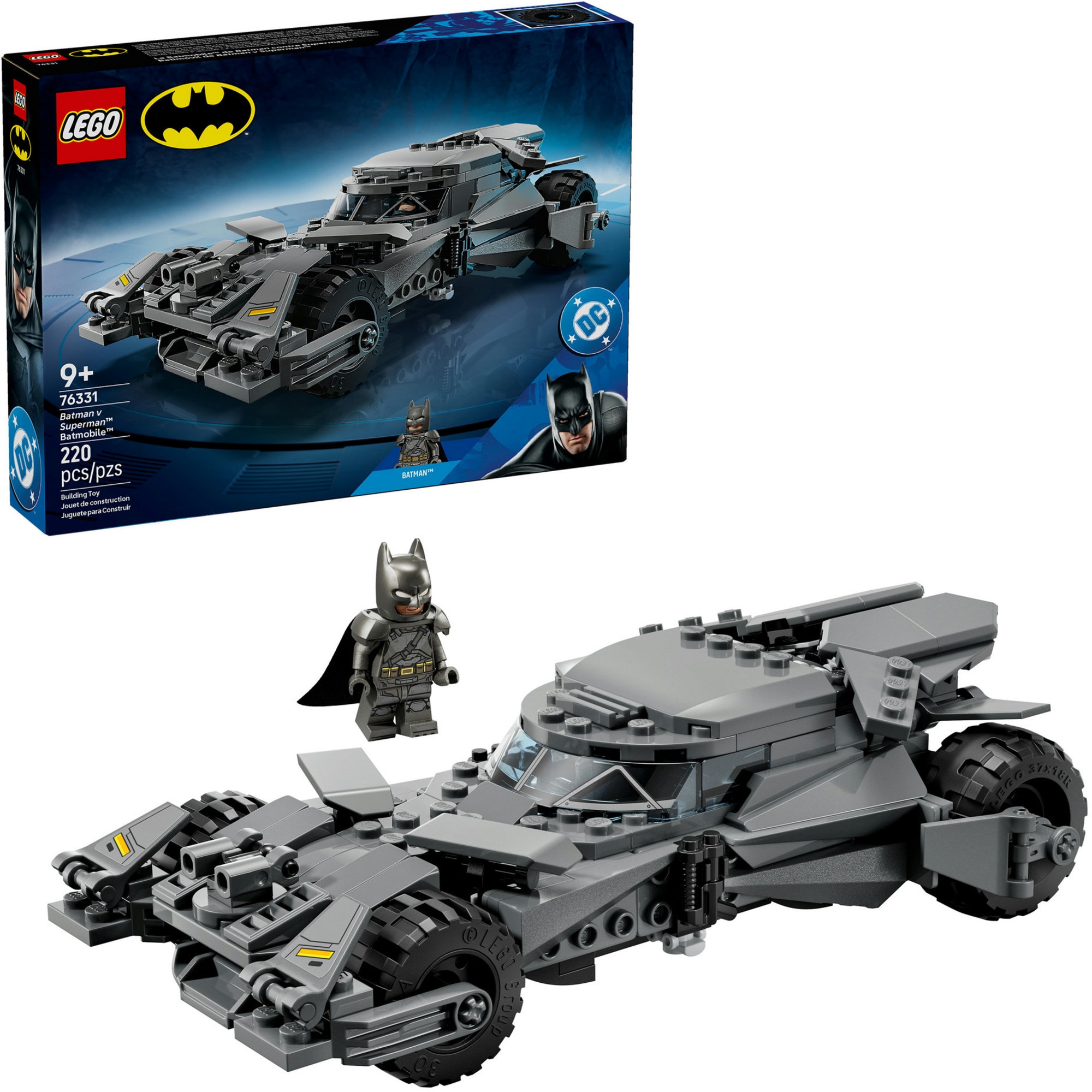 LEGO Konstruktionsspielzeug DC Super Heroes Batman vs. Superman: Batmobil - Bild 1