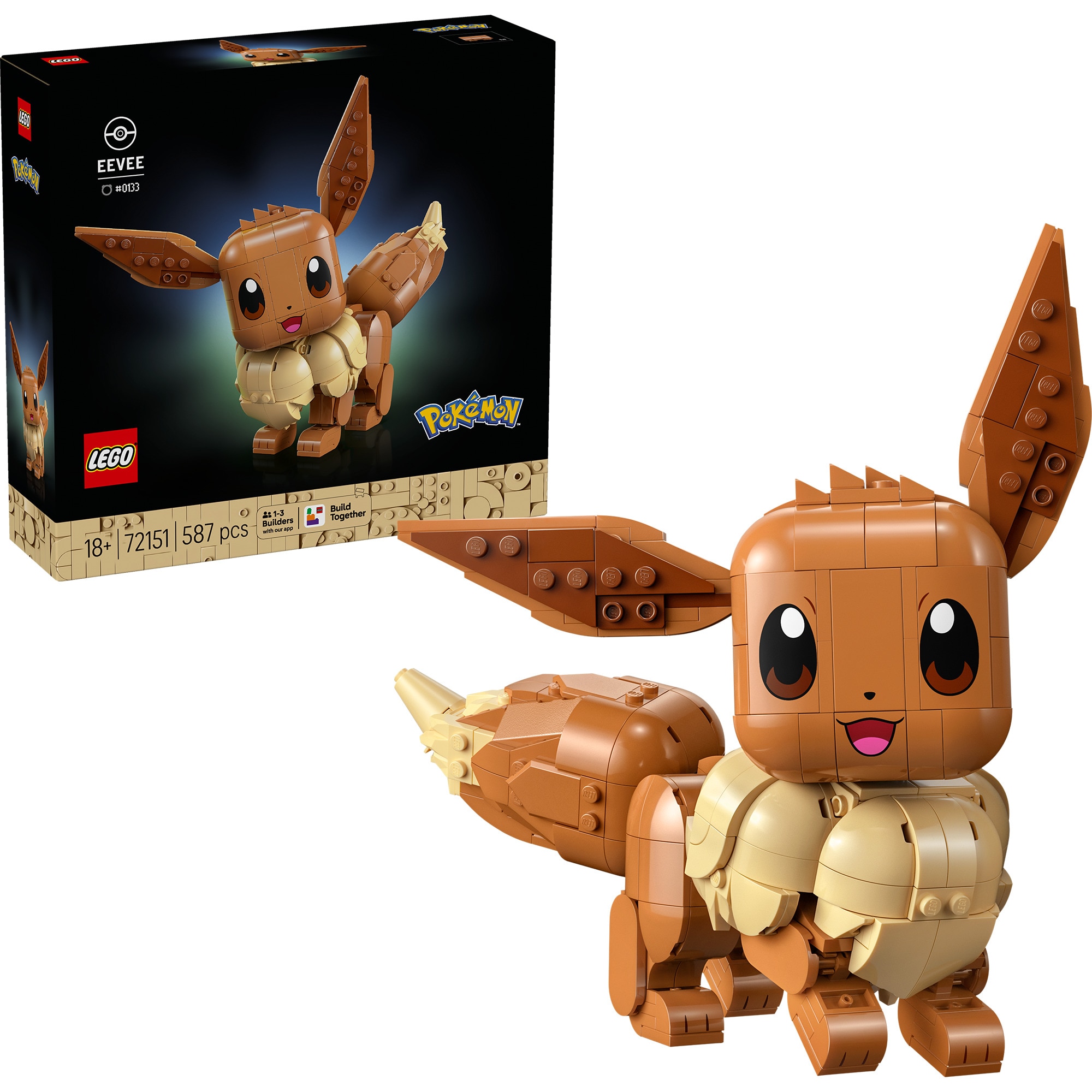 LEGO Konstruktionsspielzeug Pok&eacute;mon Evoli - Bild 1