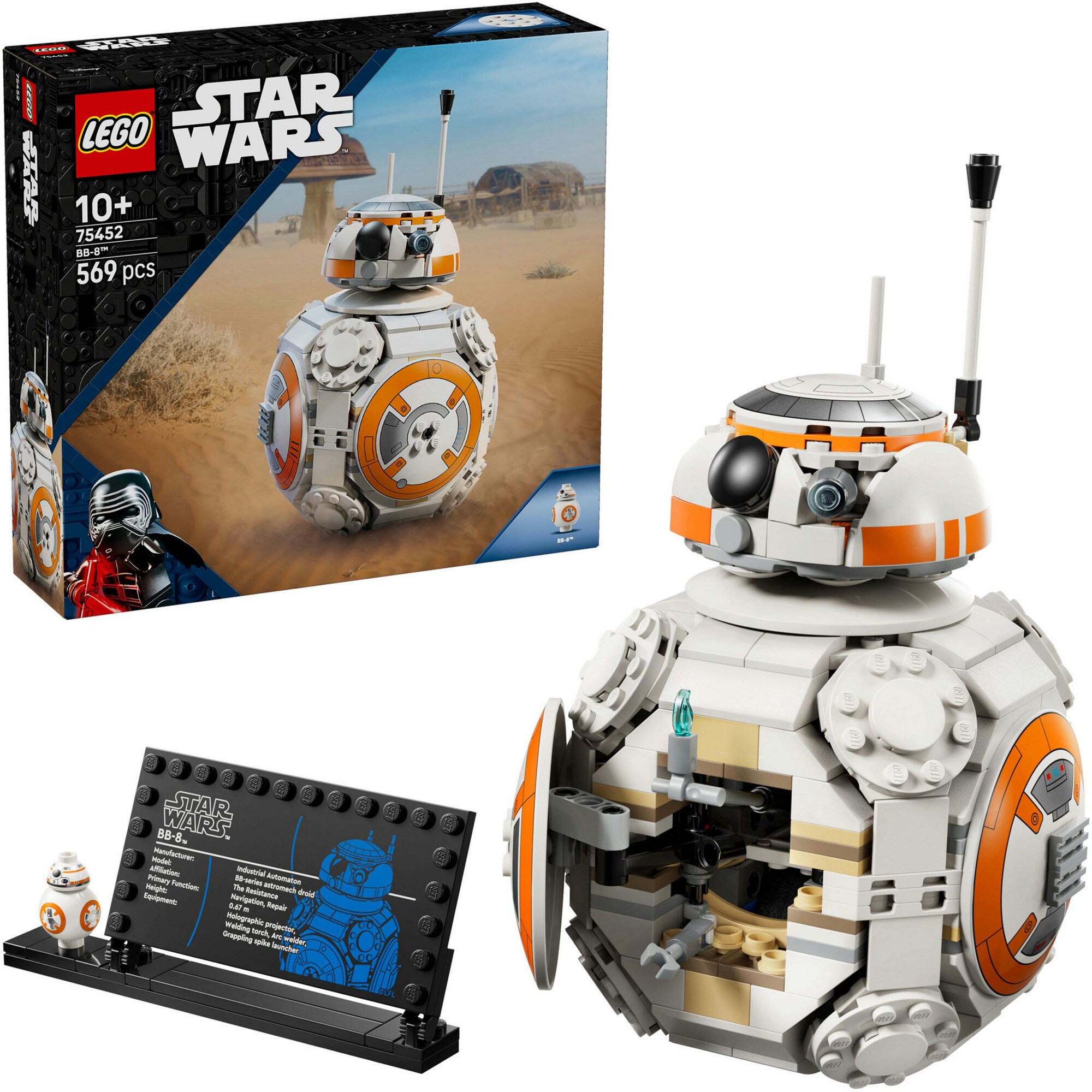 LEGO Konstruktionsspielzeug Star Wars Der Astromech-Droide BB-8 - Bild 1