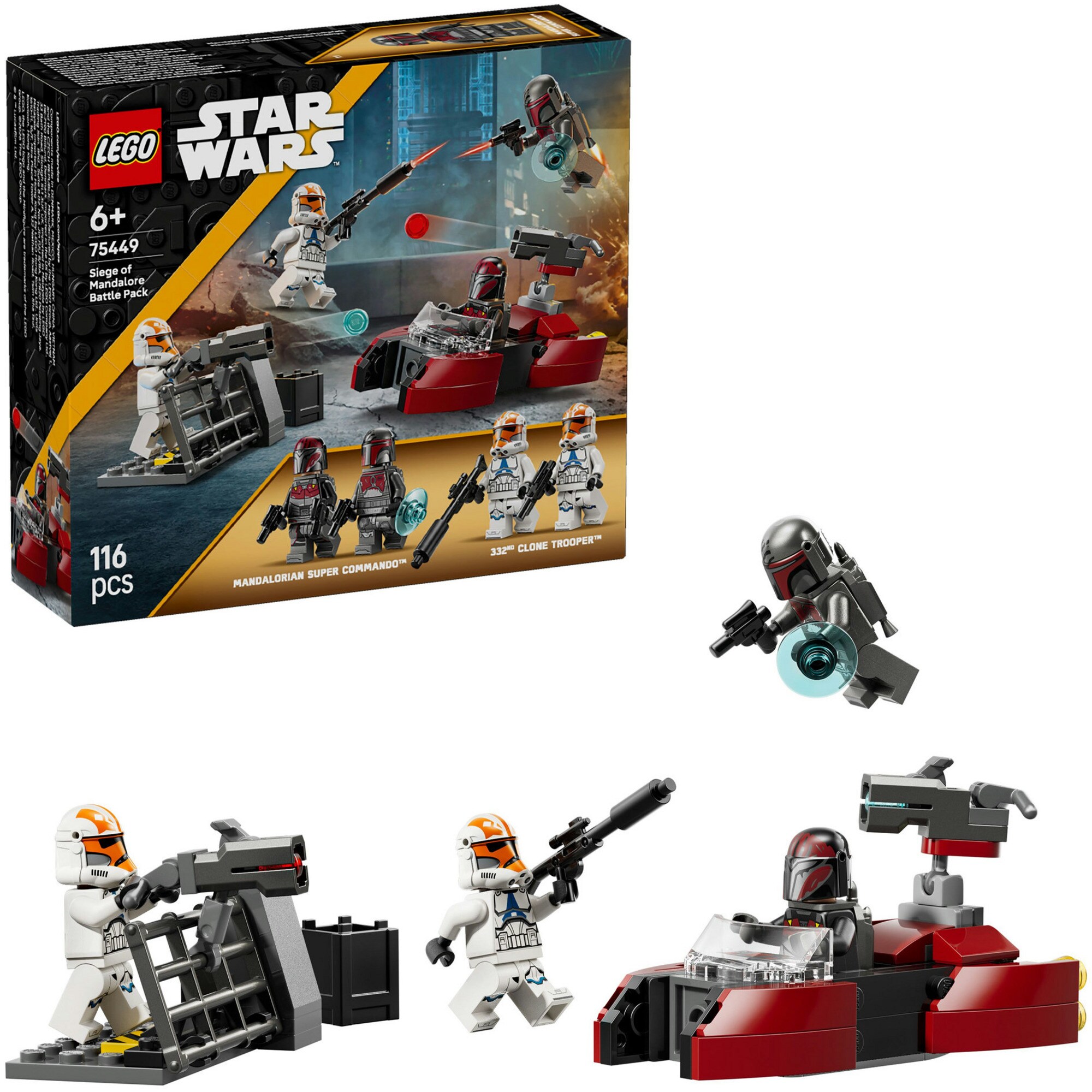LEGO Konstruktionsspielzeug Star Wars Belagerung von Mandalore Battle Pack - Bild 1