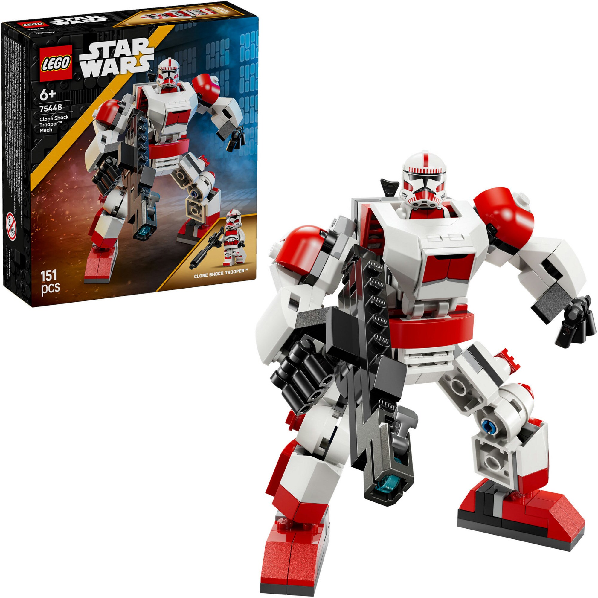 LEGO Konstruktionsspielzeug Star Wars Klon-Schocktruppen Mech - Bild 1