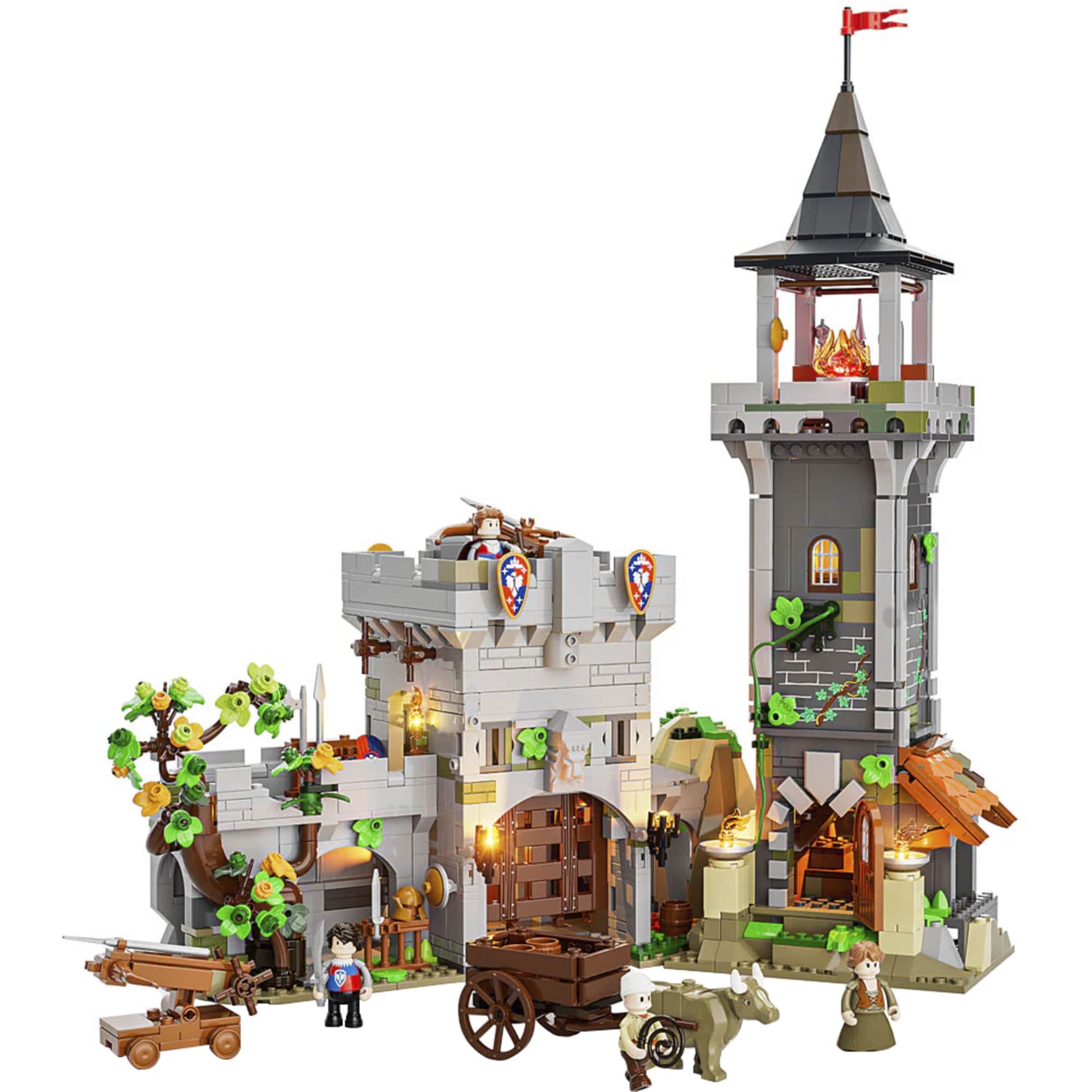 Lumibricks Konstruktionsspielzeug Mittelalterlicher Wachturm - Bild 1