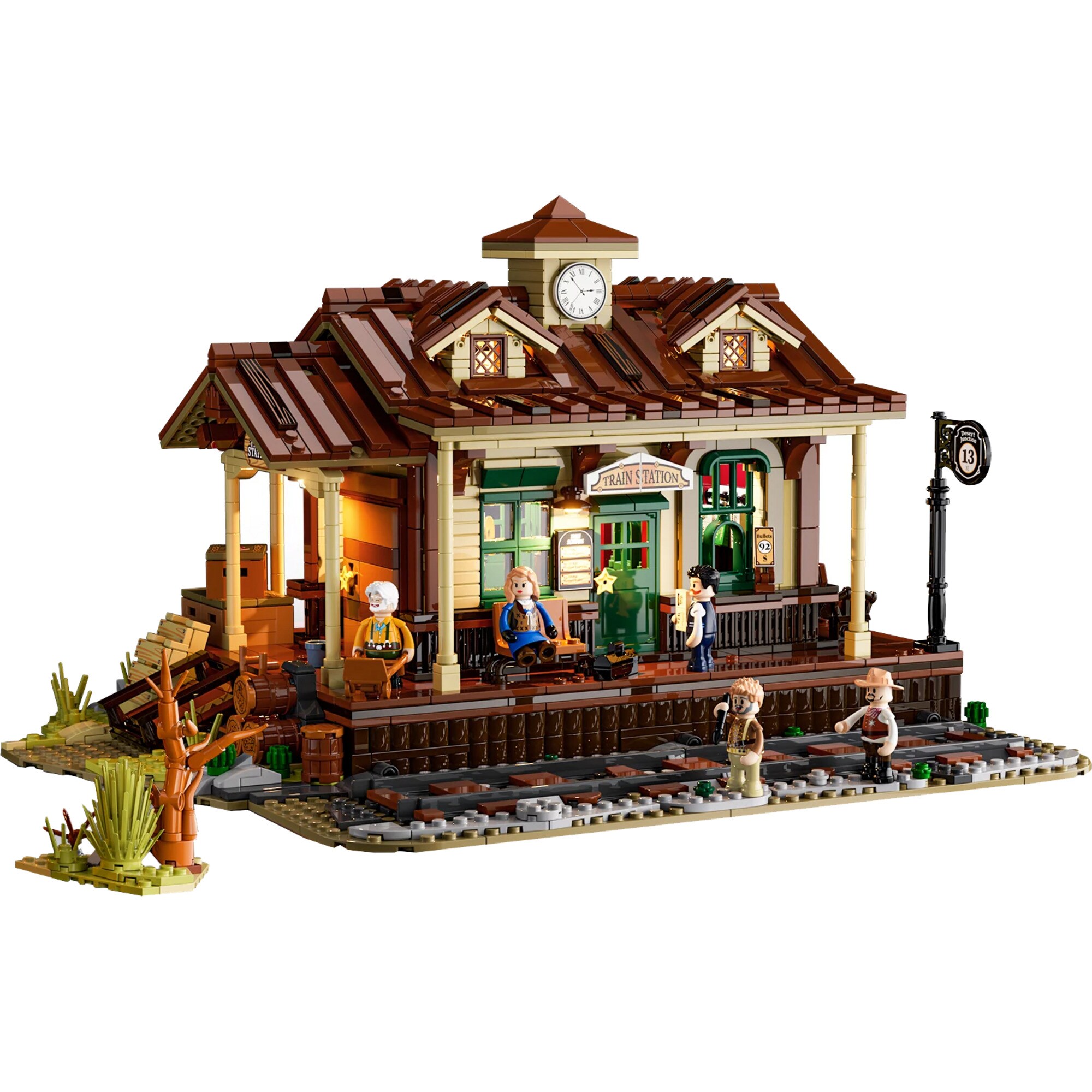 Lumibricks Konstruktionsspielzeug Westbahnhof - Bild 1