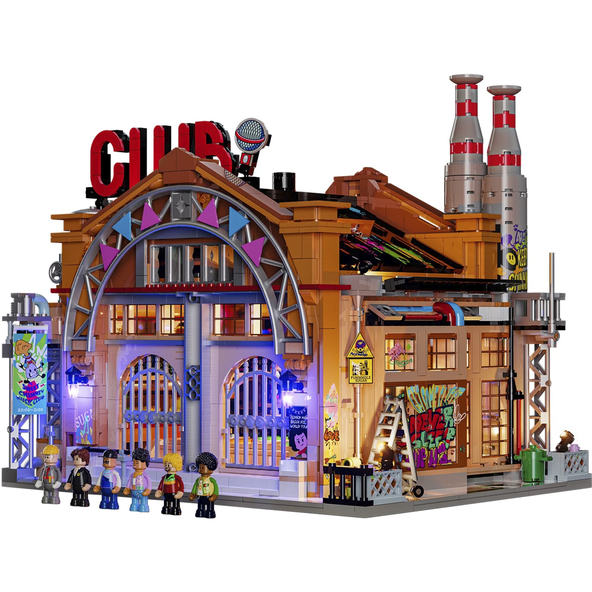 Lumibricks Konstruktionsspielzeug Factory House of Music - Bild 1