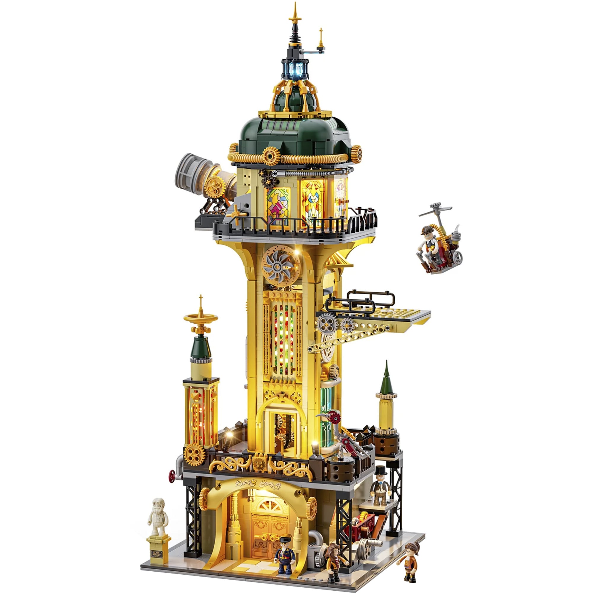 Lumibricks Konstruktionsspielzeug Steampunk-Wachturm - Bild 1