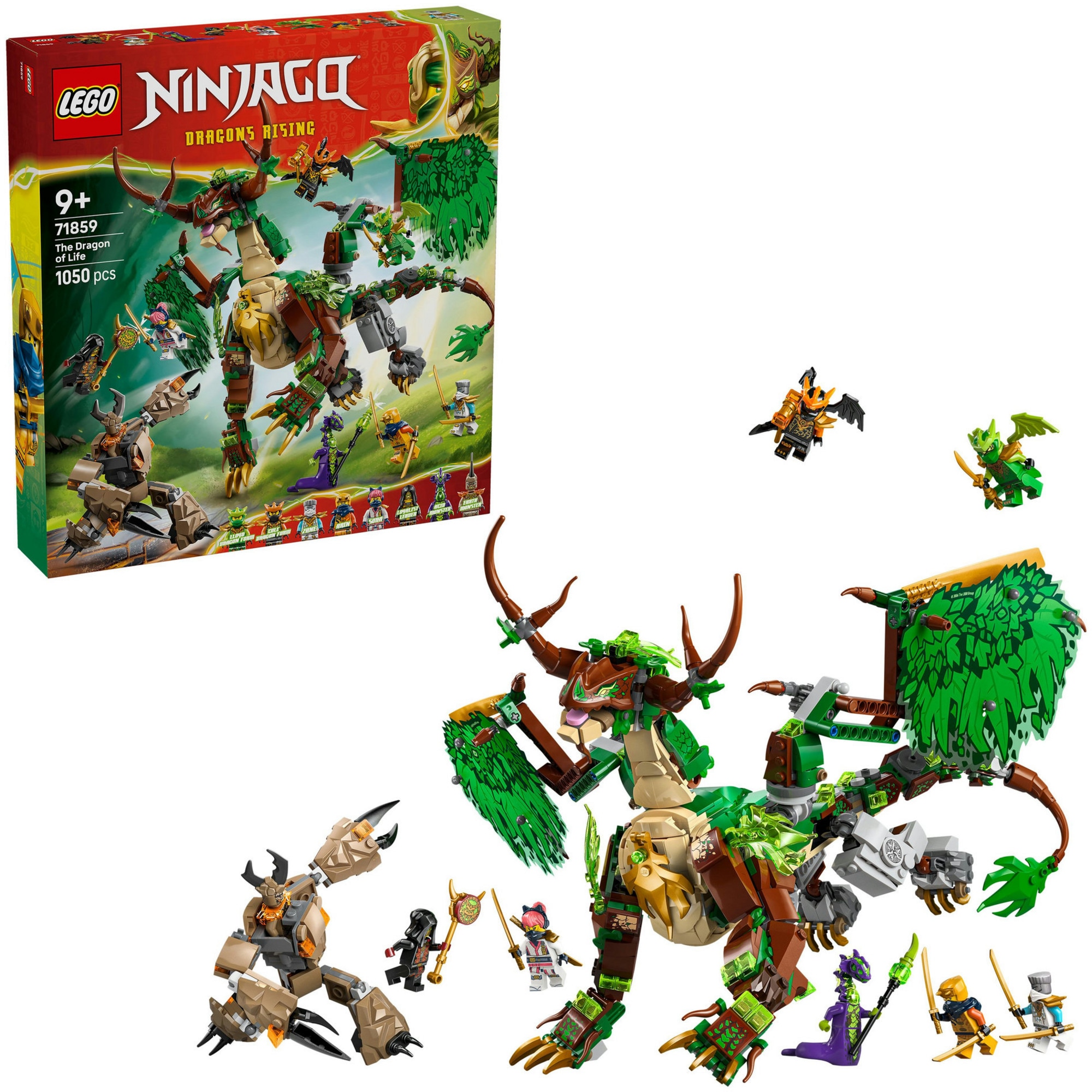 LEGO Konstruktionsspielzeug Ninjago Der Drache des Lebens - Bild 1