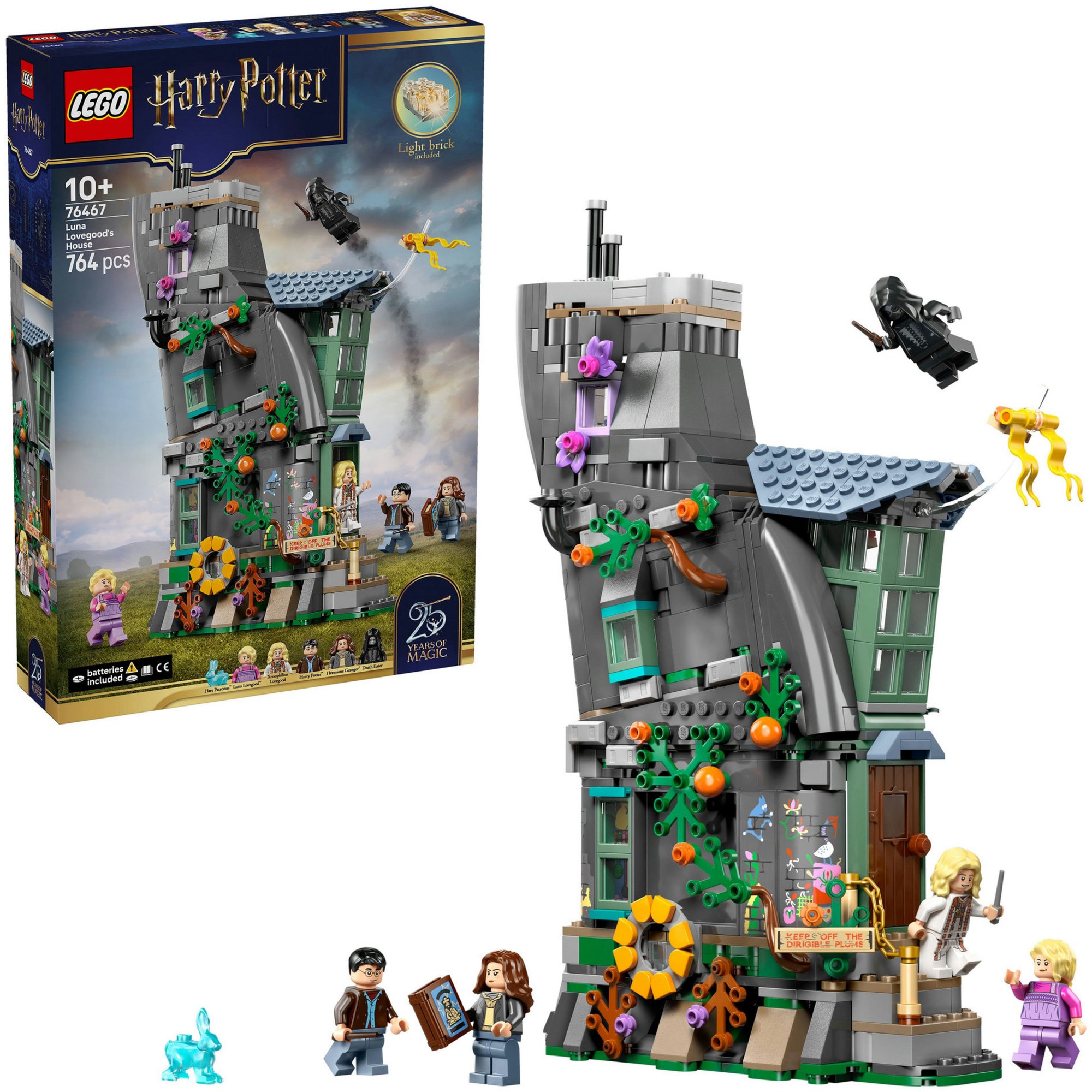 LEGO Konstruktionsspielzeug Harry Potter Luna Lovegoods Haus - Bild 1