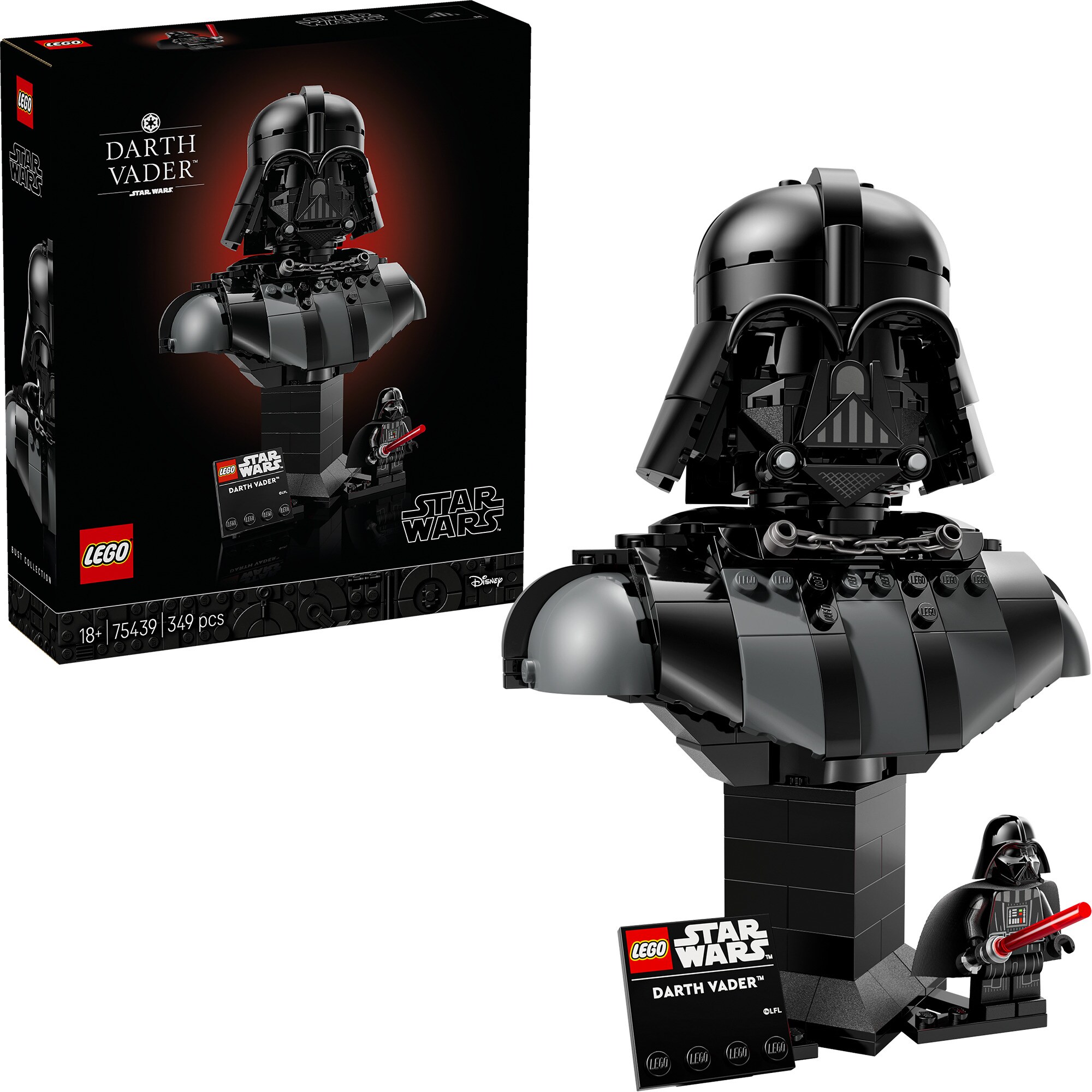 LEGO Baukasten Star Wars Darth Vader B&uuml;ste - Bild 1