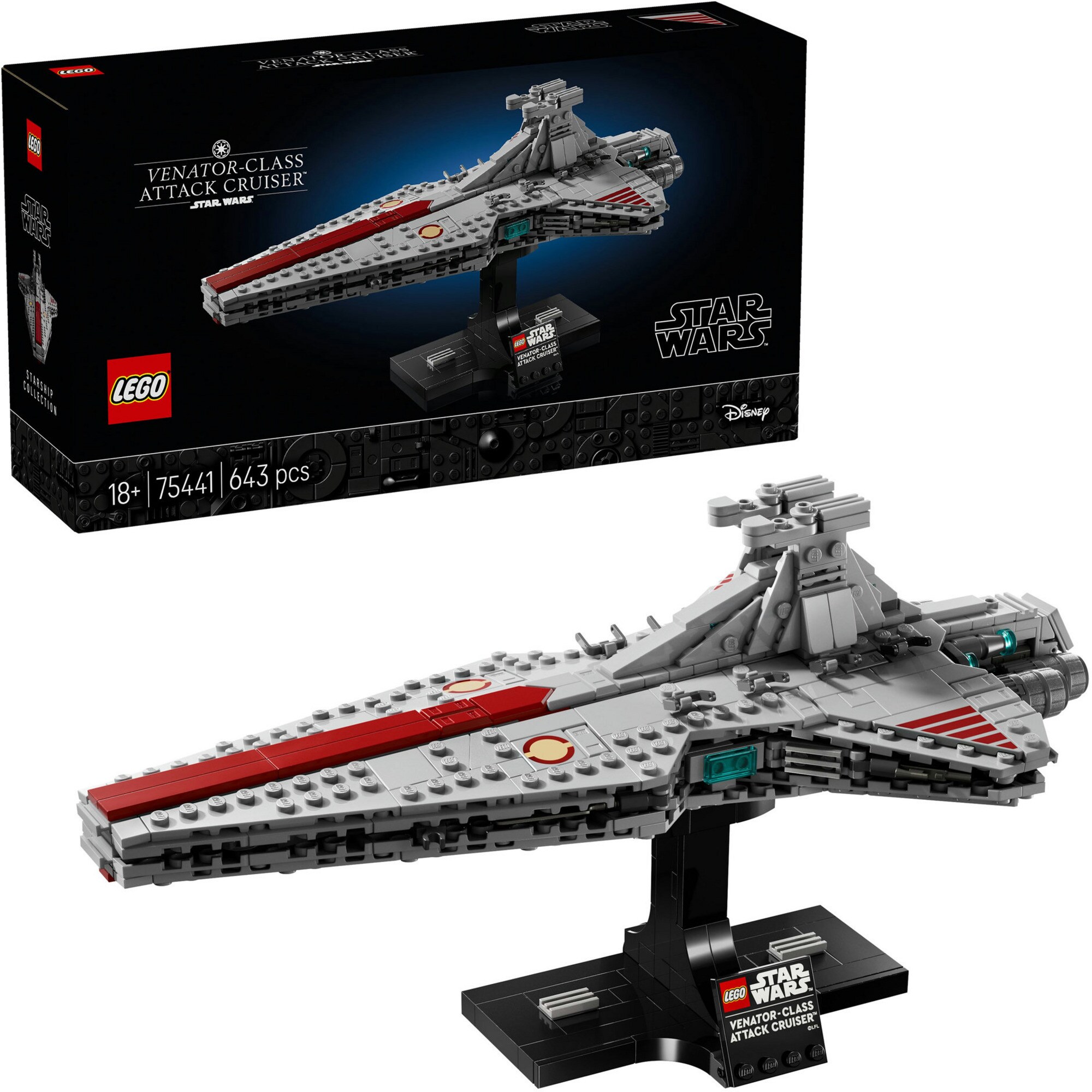 LEGO Konstruktionsspielzeug Star Wars Angriffskreuzer der Venator-Klasse - Bild 1