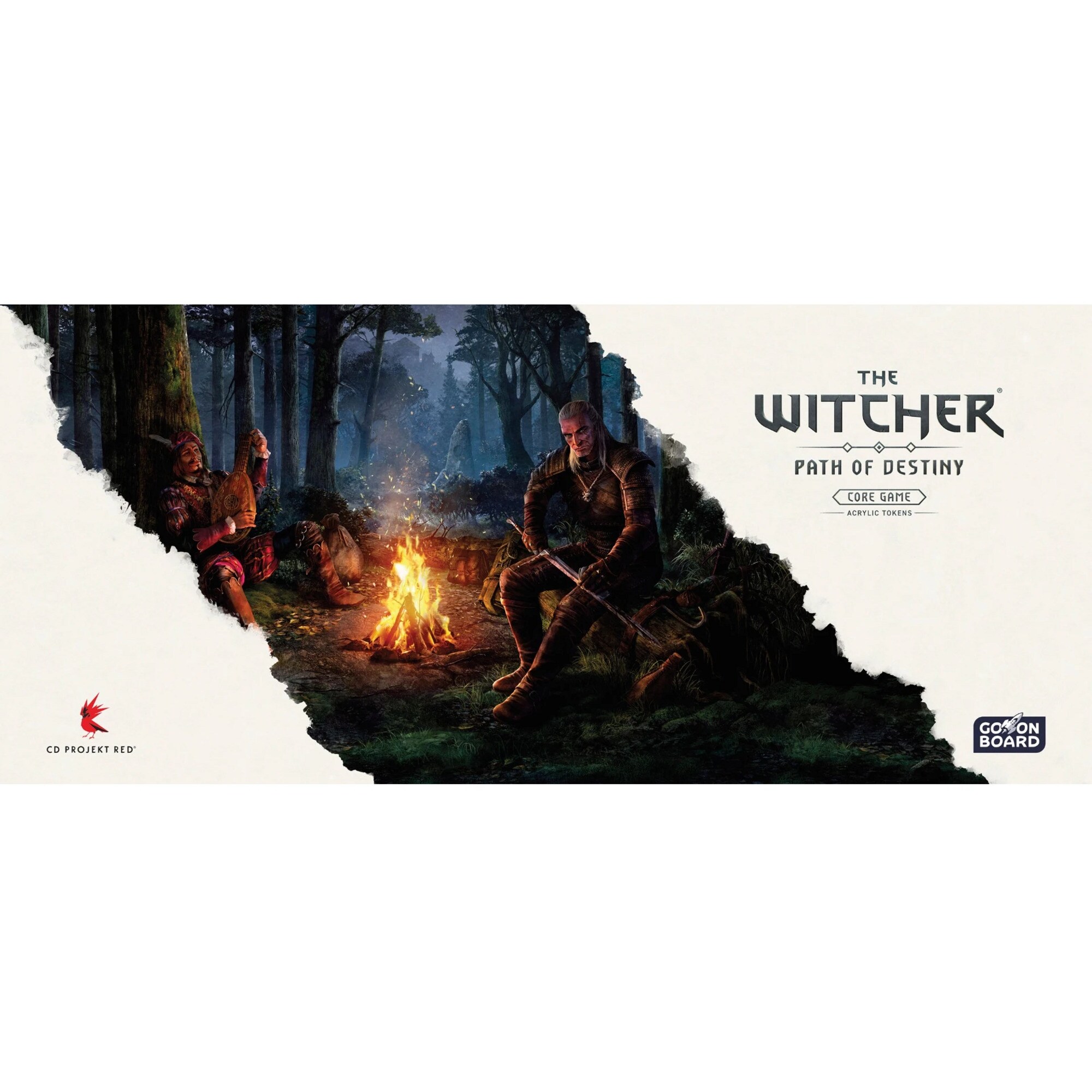 Asmodee Brettspiel The Witcher: Pfad des Schicksals - Acrylic Tokens - Bild 1