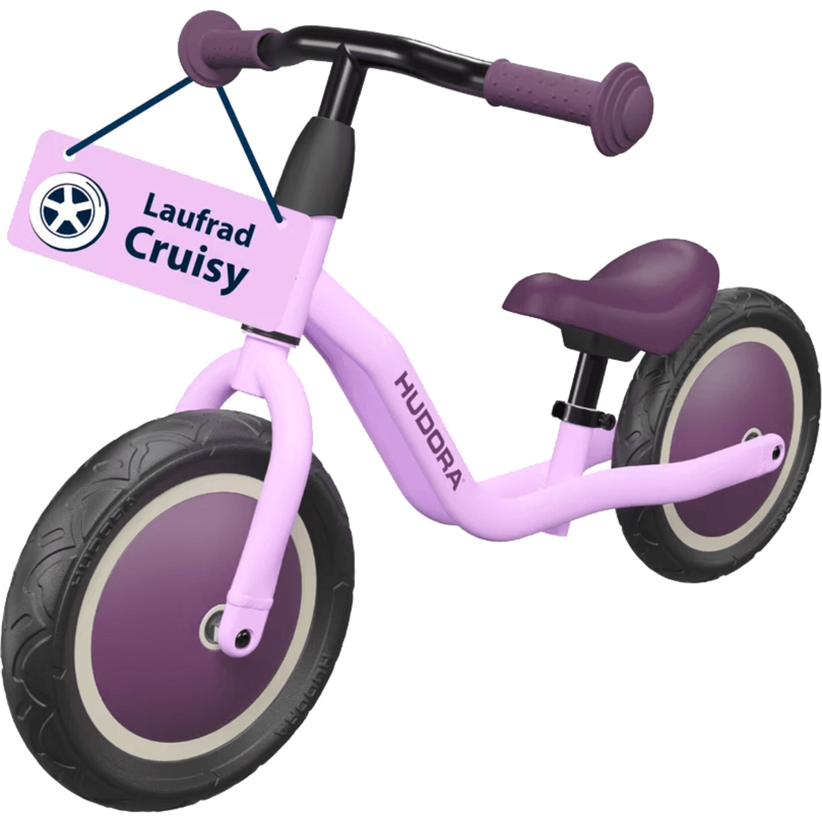 Hudora Laufrad Laufrad Cruisy 10″ | 04005998109236
