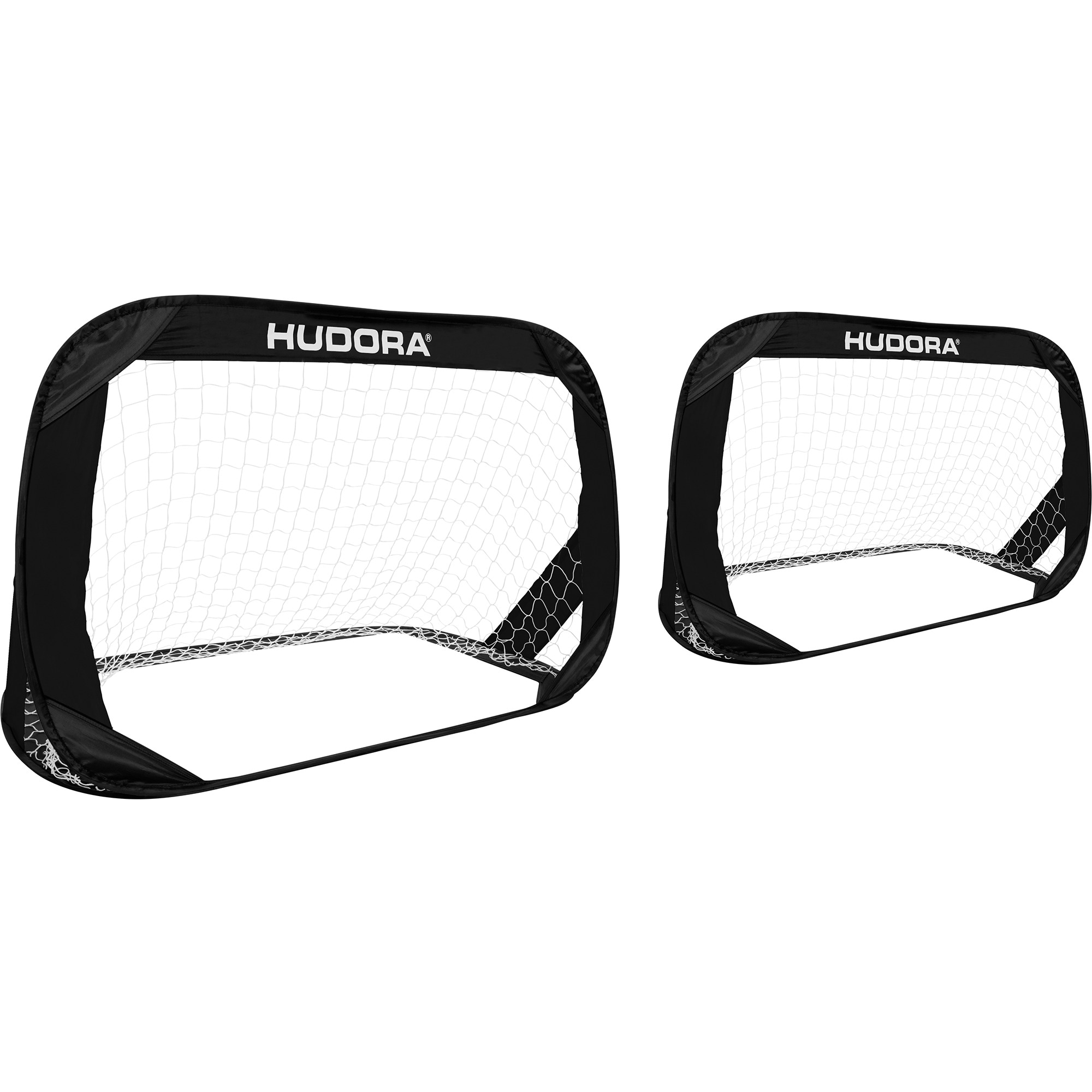 Hudora Fu&szlig;balltor Pop Up Fu&szlig;balltor 2er Set - Bild 1