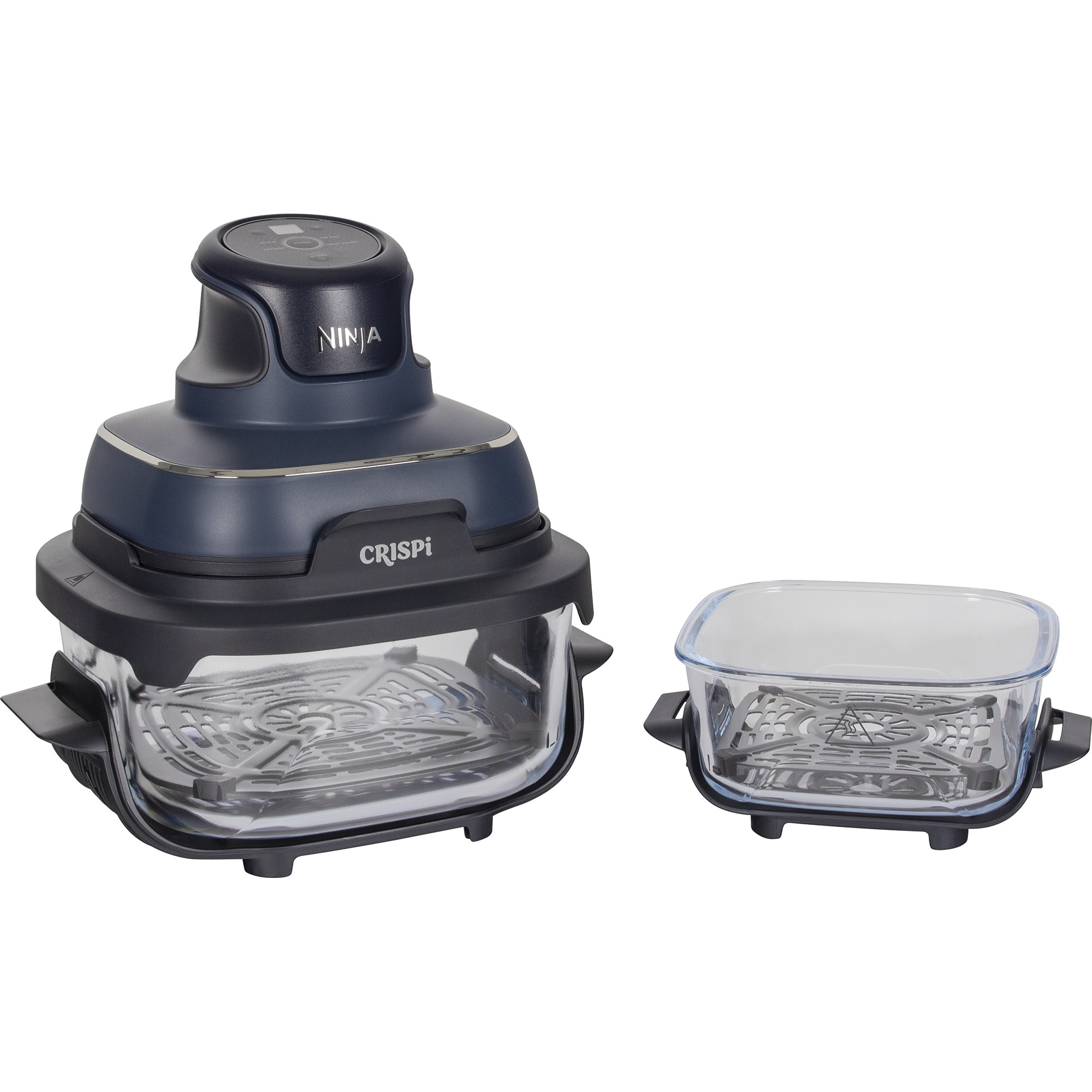 Ninja Hei&szlig;luftfritteuse CRISPi 4-in-1 tragbare Glas-Hei&szlig;luftfritteuse "Cyber Space" - Bild 1