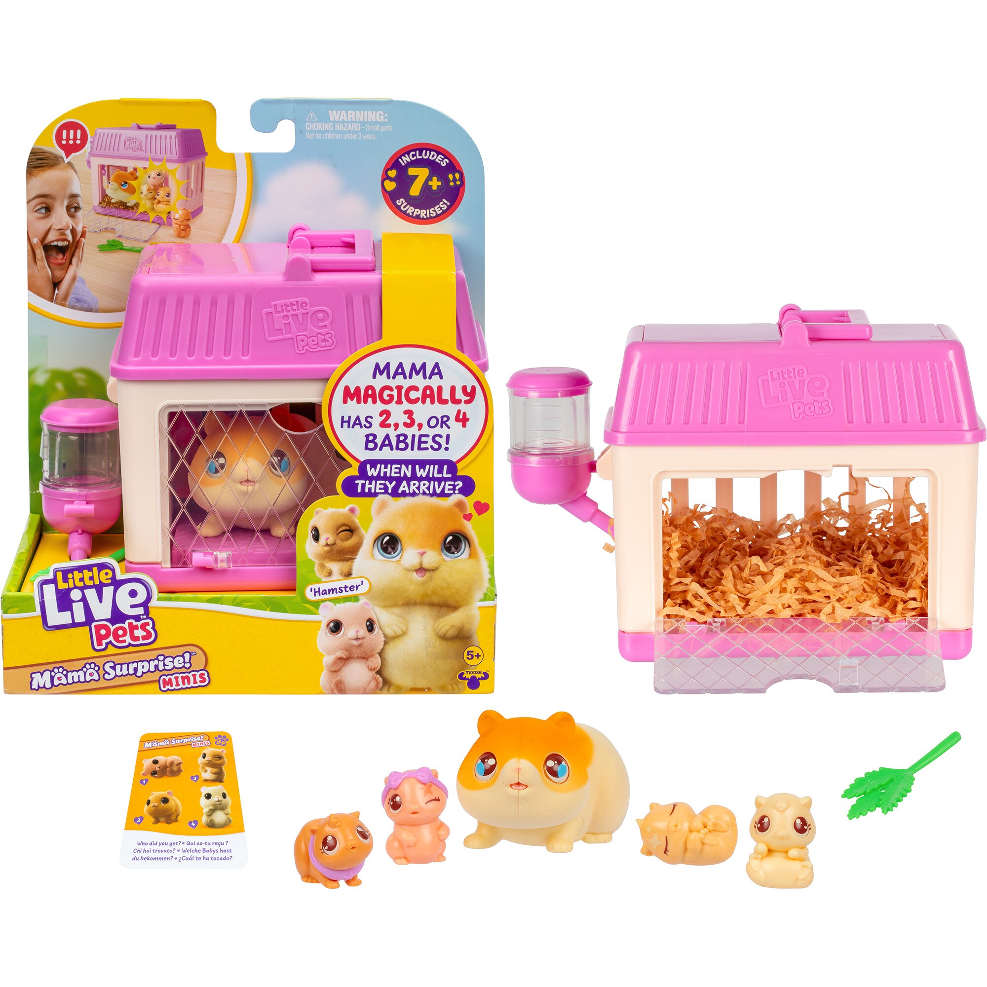 Moose Toys Ltd. Spielfigur Little Live Pets - Mama Surprise S4 Mini Playset Hamster - Bild 1