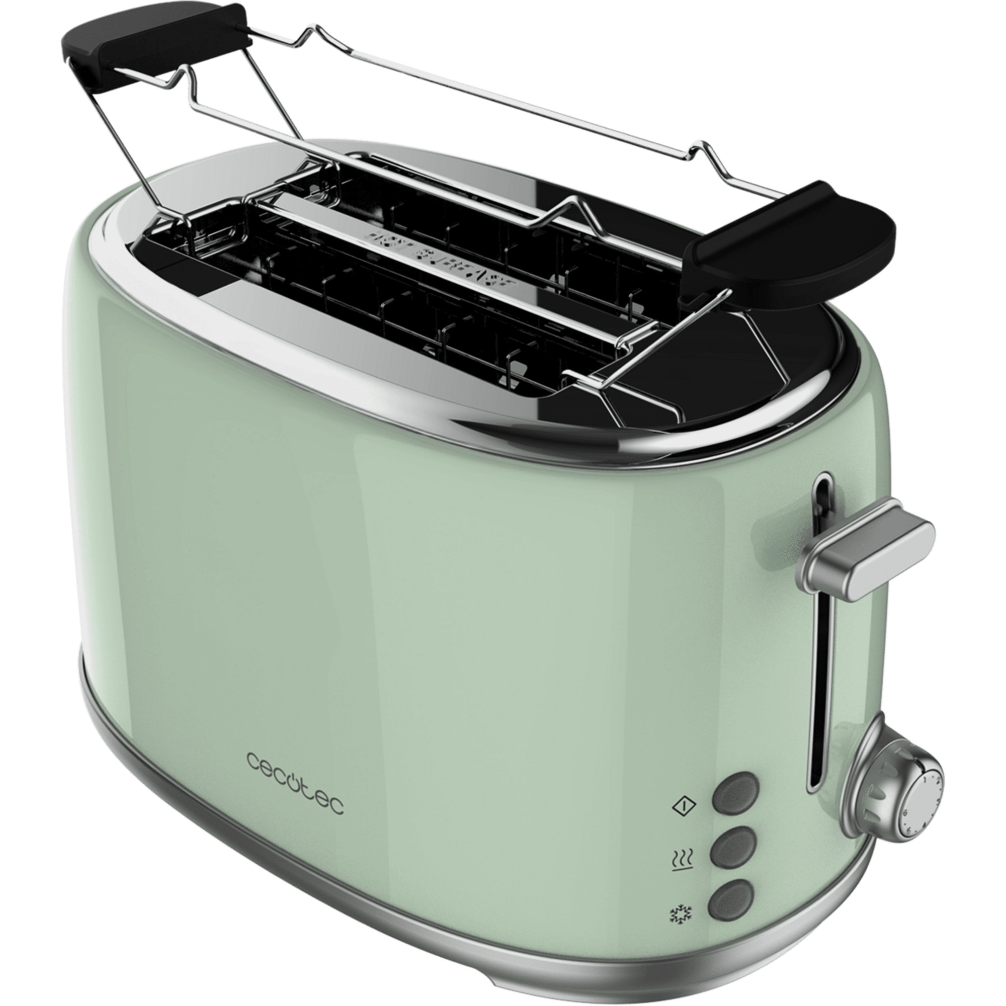 Cecotec Toaster Toaster Toast&Taste 1000 Retro Double Green - Bild 1