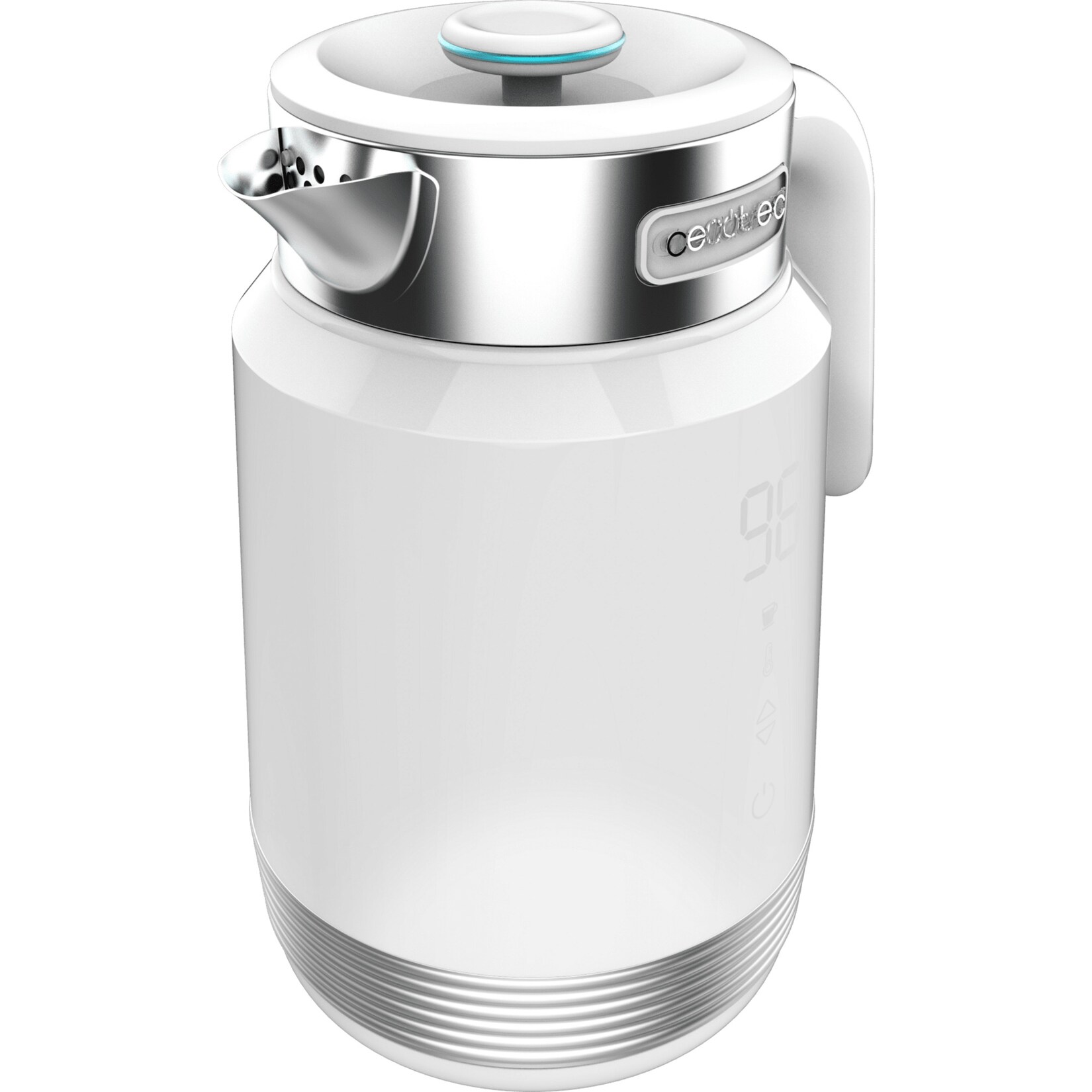 Cecotec Wasserkocher ThermoSense 600 Touch White Electric Kettle | 08435484017497