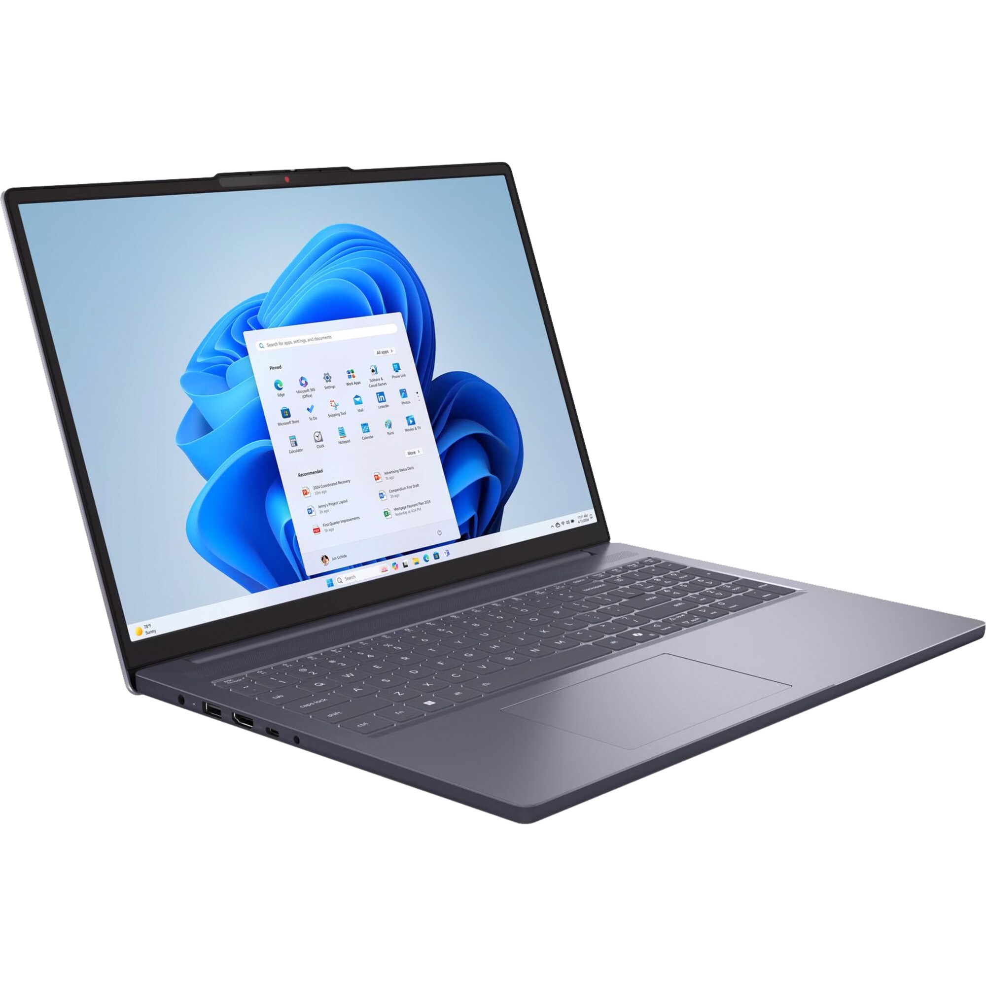 Lenovo Notebook IdeaPad Slim 3 16ARP10 (83K8005KGE) - Bild 1