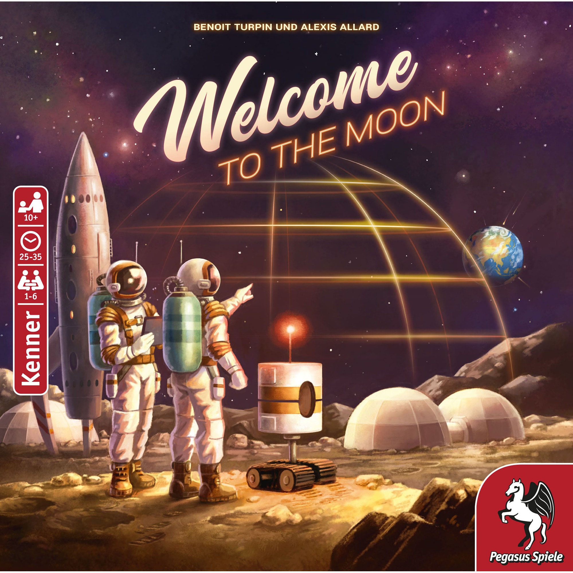 Pegasus Brettspiel Welcome to the Moon - Bild 1