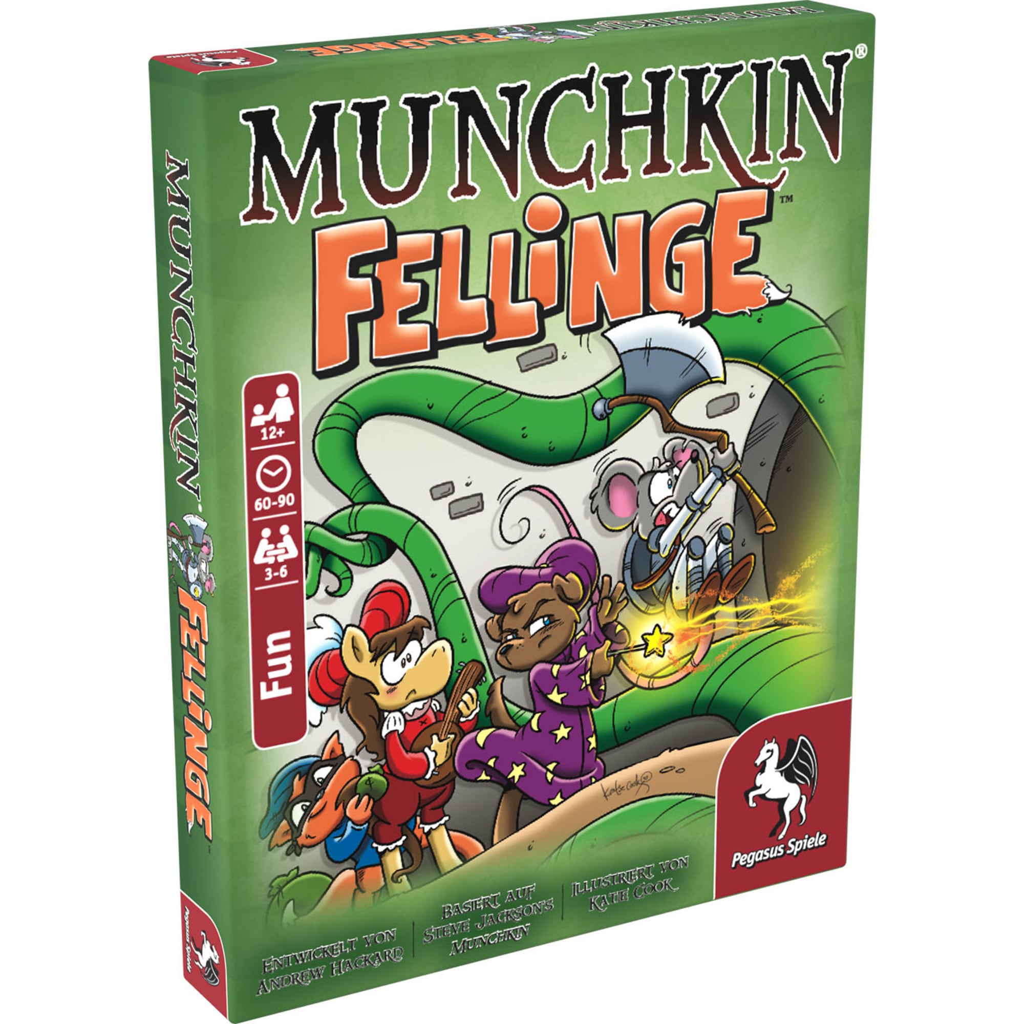 Pegasus Kartenspiel Munchkin Fellinge - Bild 1