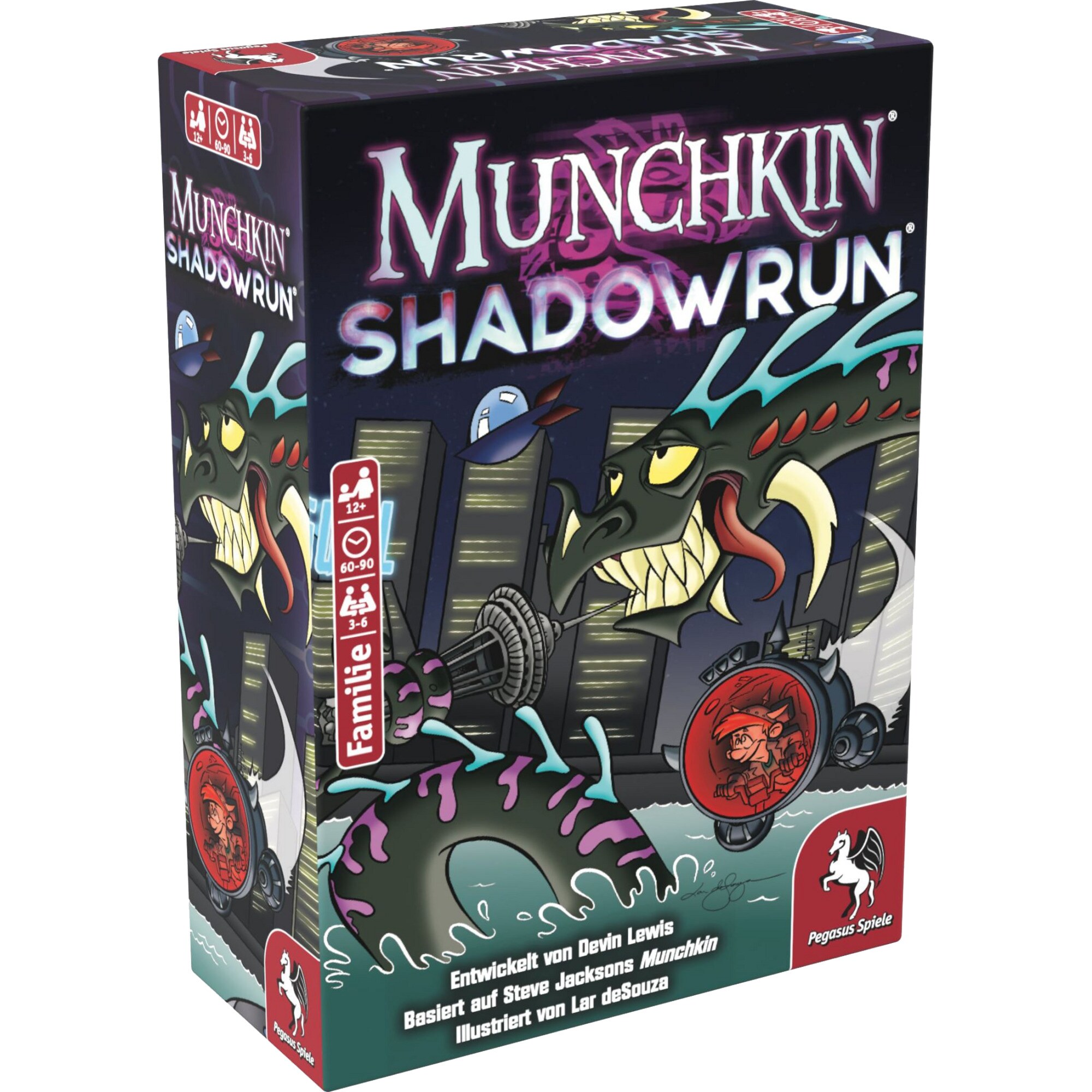 Pegasus Kartenspiel Munchkin Shadowrun - Bild 1