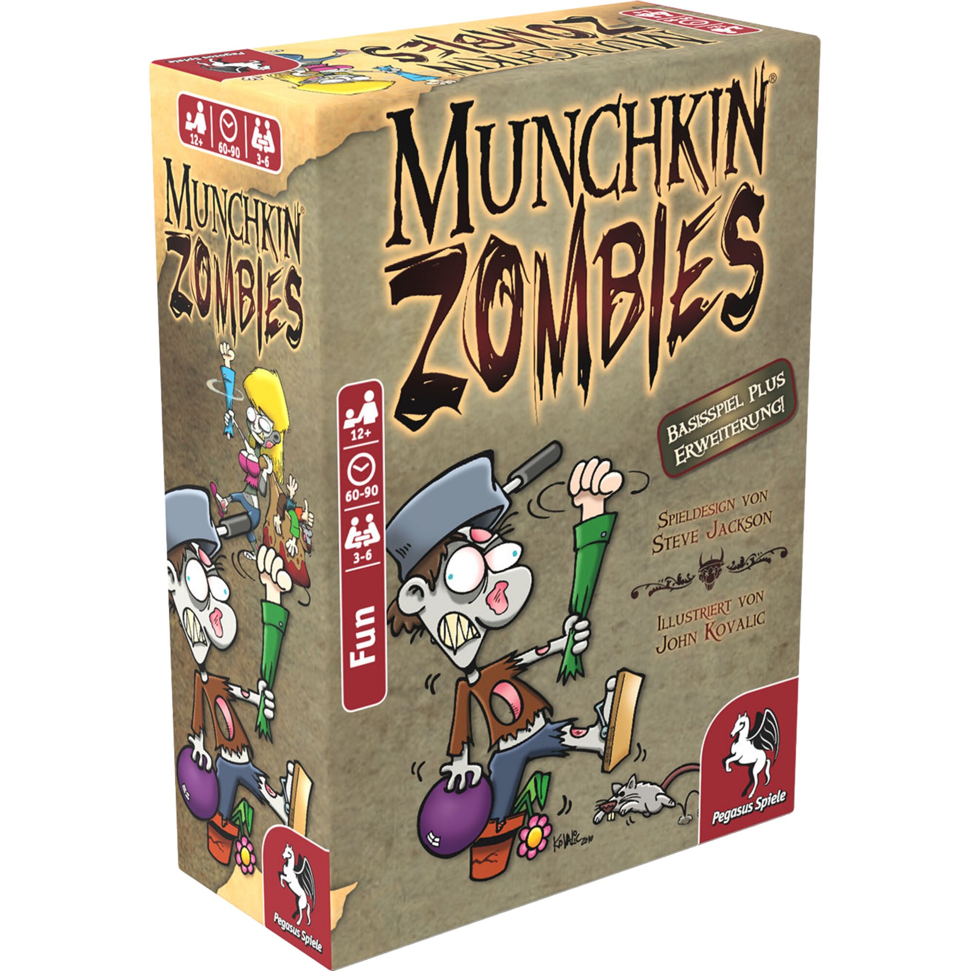 Pegasus Kartenspiel Munchkin Zombies 1+2 - Bild 1