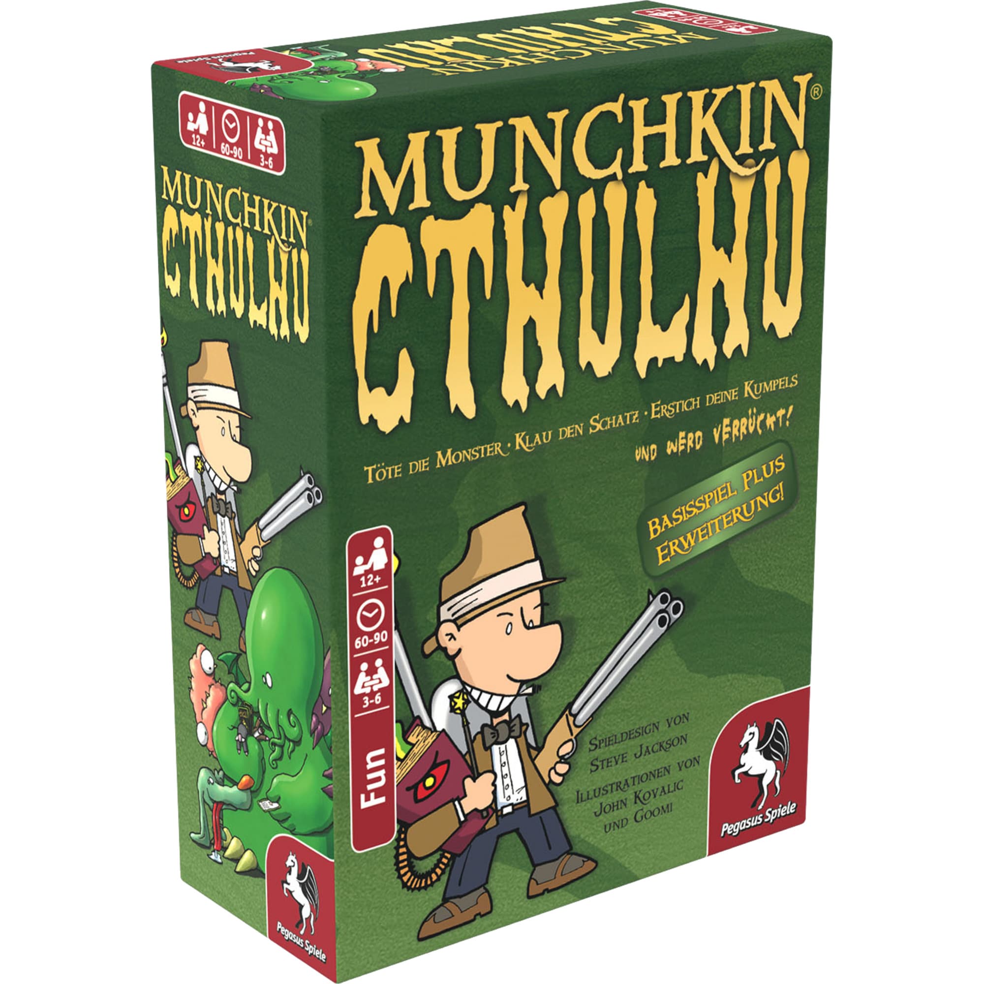 Pegasus Kartenspiel Munchkin Cthulhu 1+2 - Bild 1