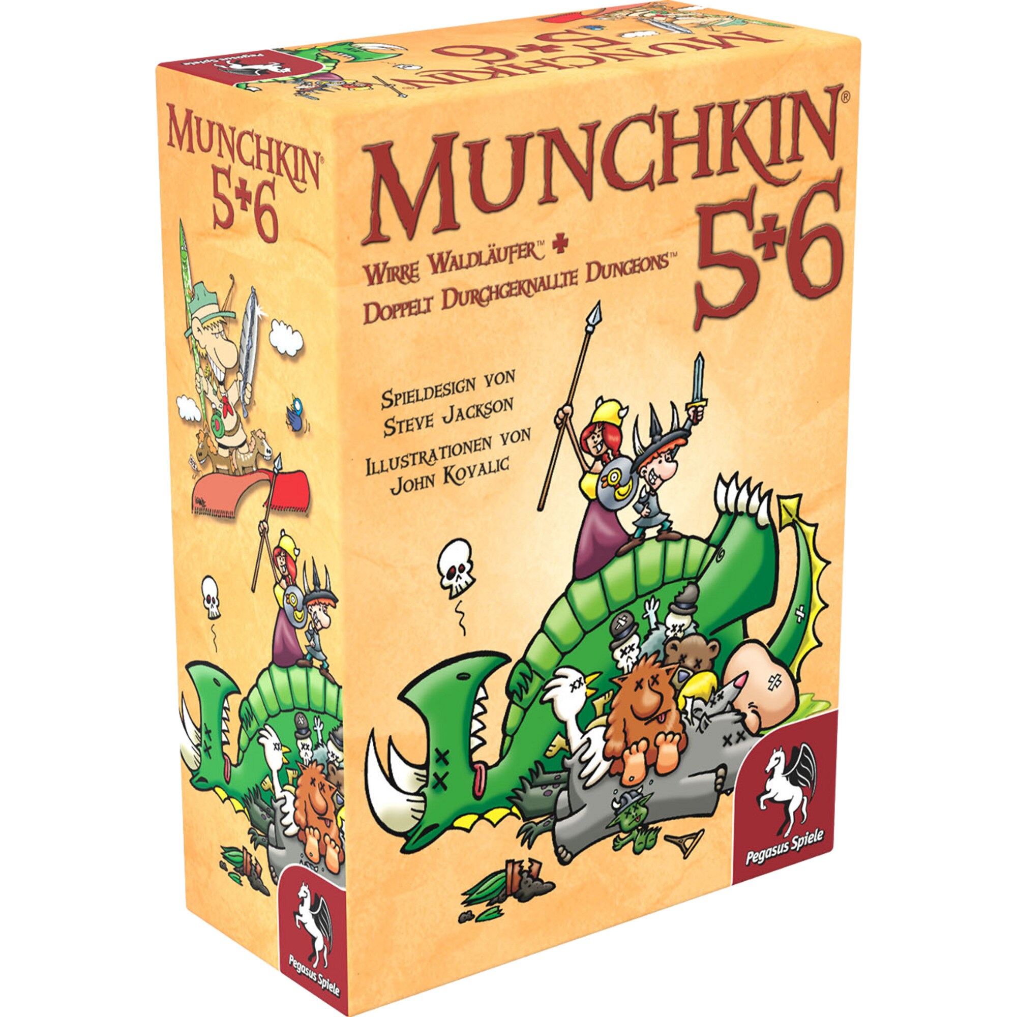 Pegasus Kartenspiel Munchkin 5+6 - Bild 1