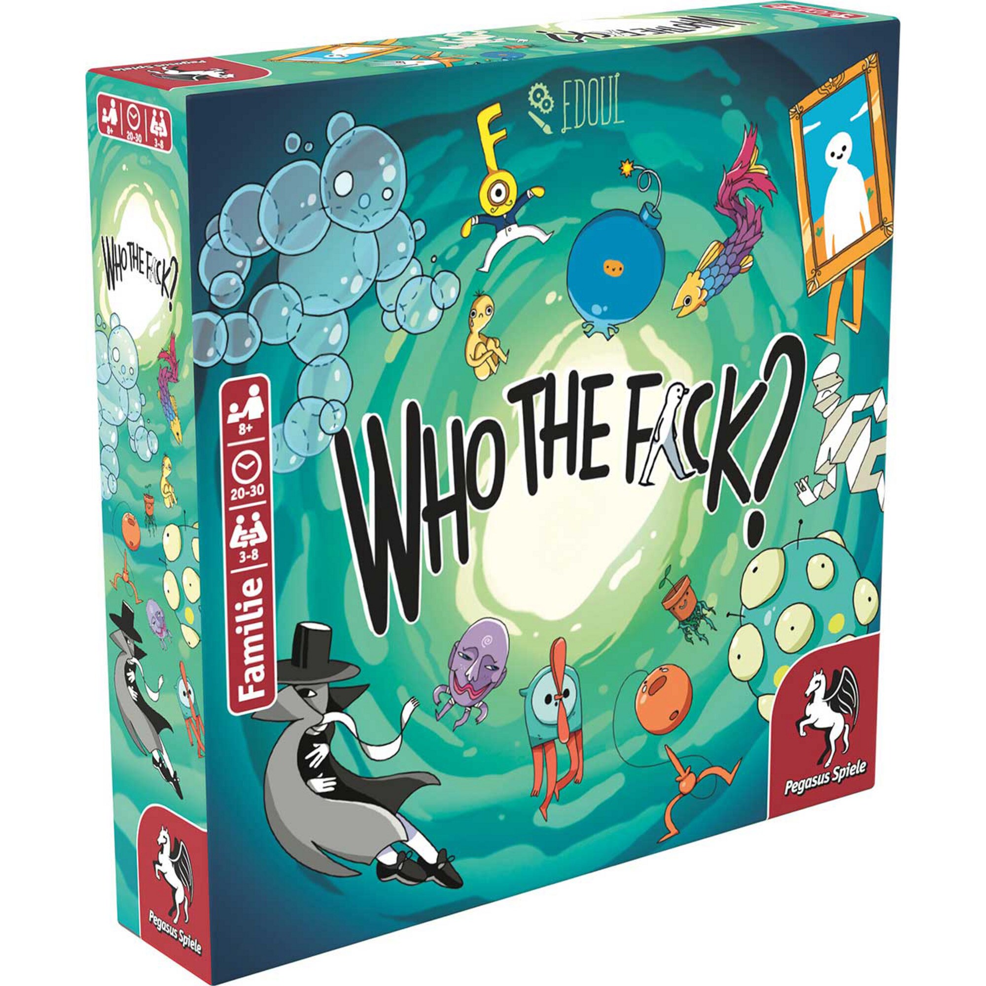 Pegasus R&auml;tselspiel Who the F*ck? - Bild 1