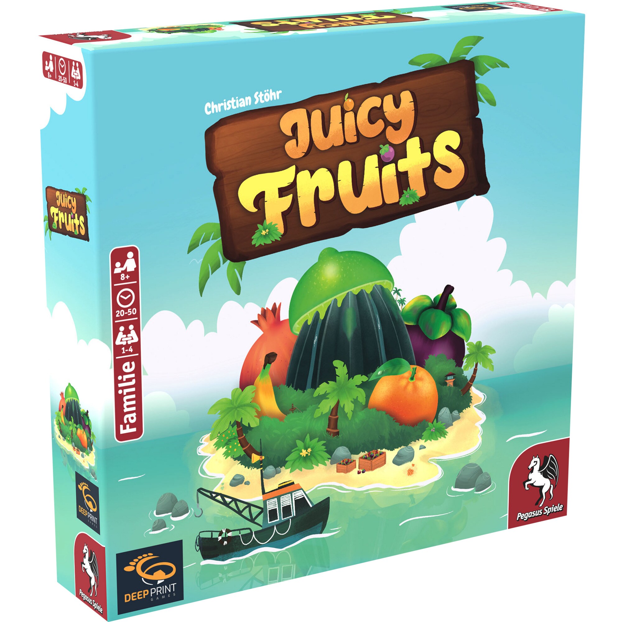 Pegasus Brettspiel Deep Print Games: Juicy Fruits - Bild 1