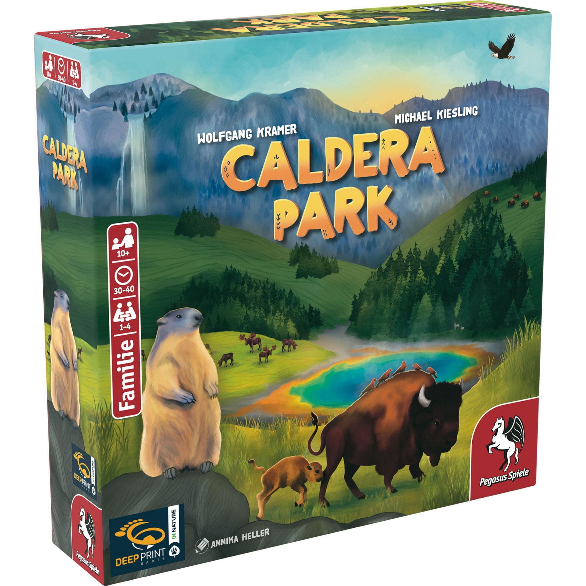 Pegasus Brettspiel Deep Print Games: Caldera Park - Bild 1