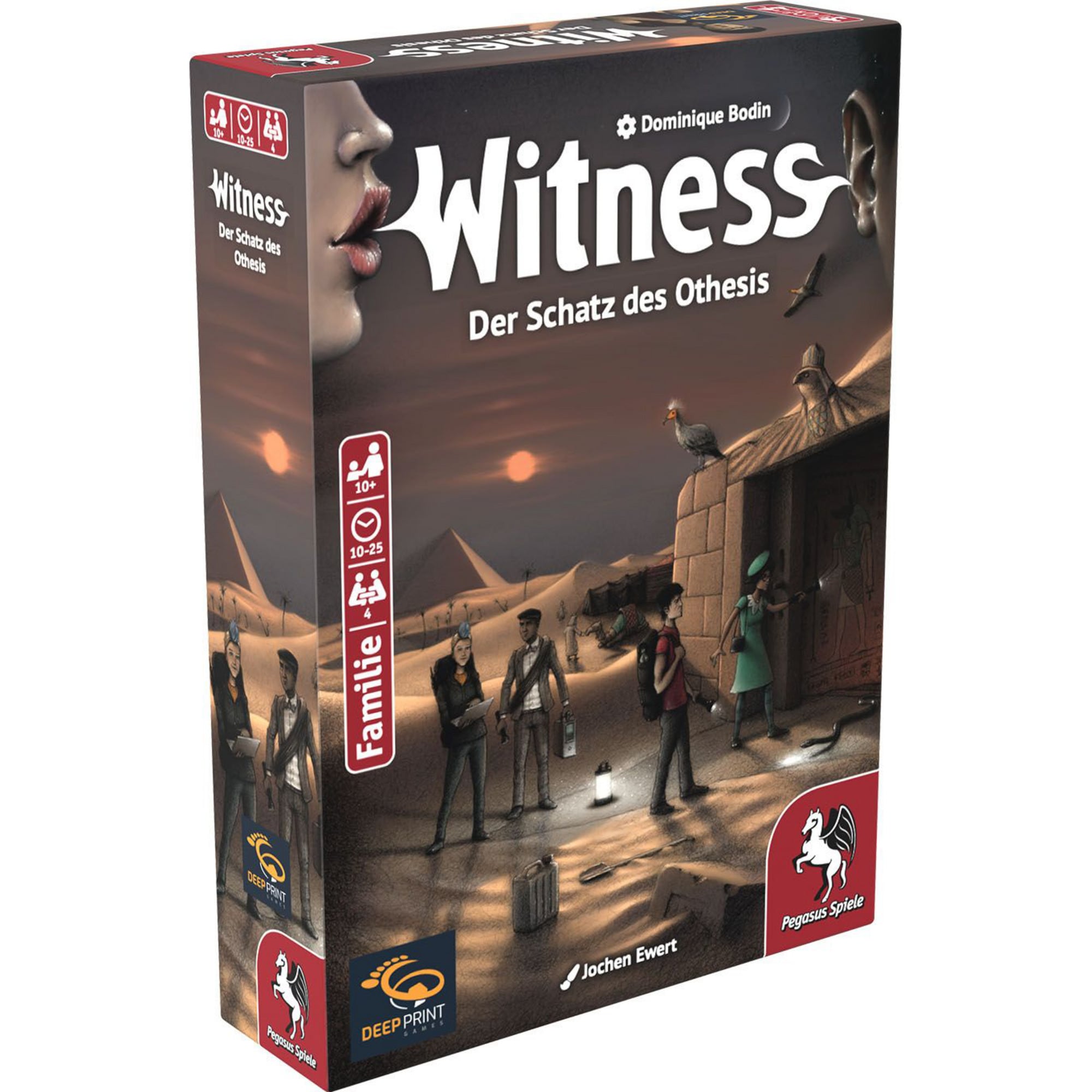 Pegasus R&auml;tselspiel Deep Print Games: Witness - Der Schatz des Othesis - Bild 1