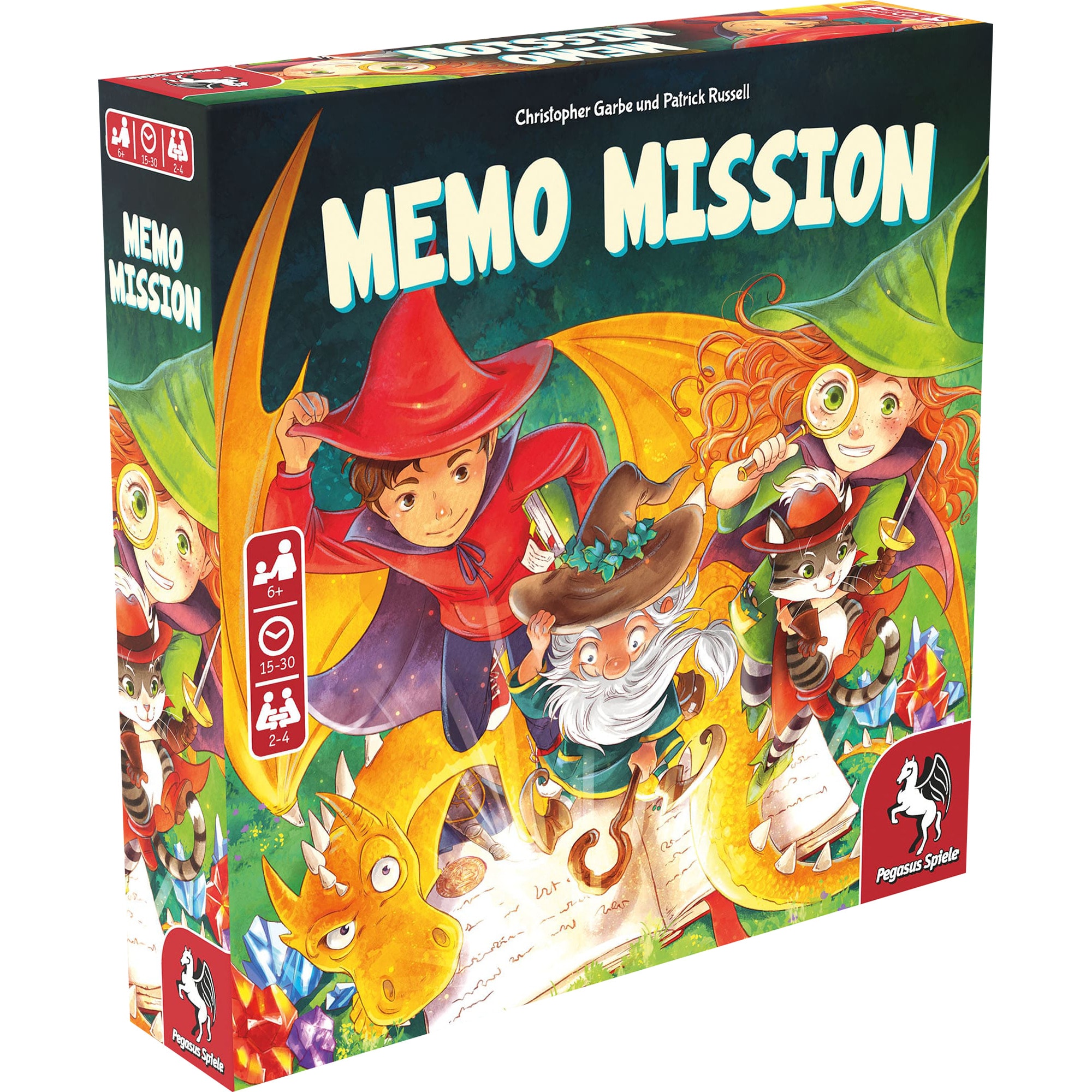 Pegasus Brettspiel Memo Mission - Bild 1